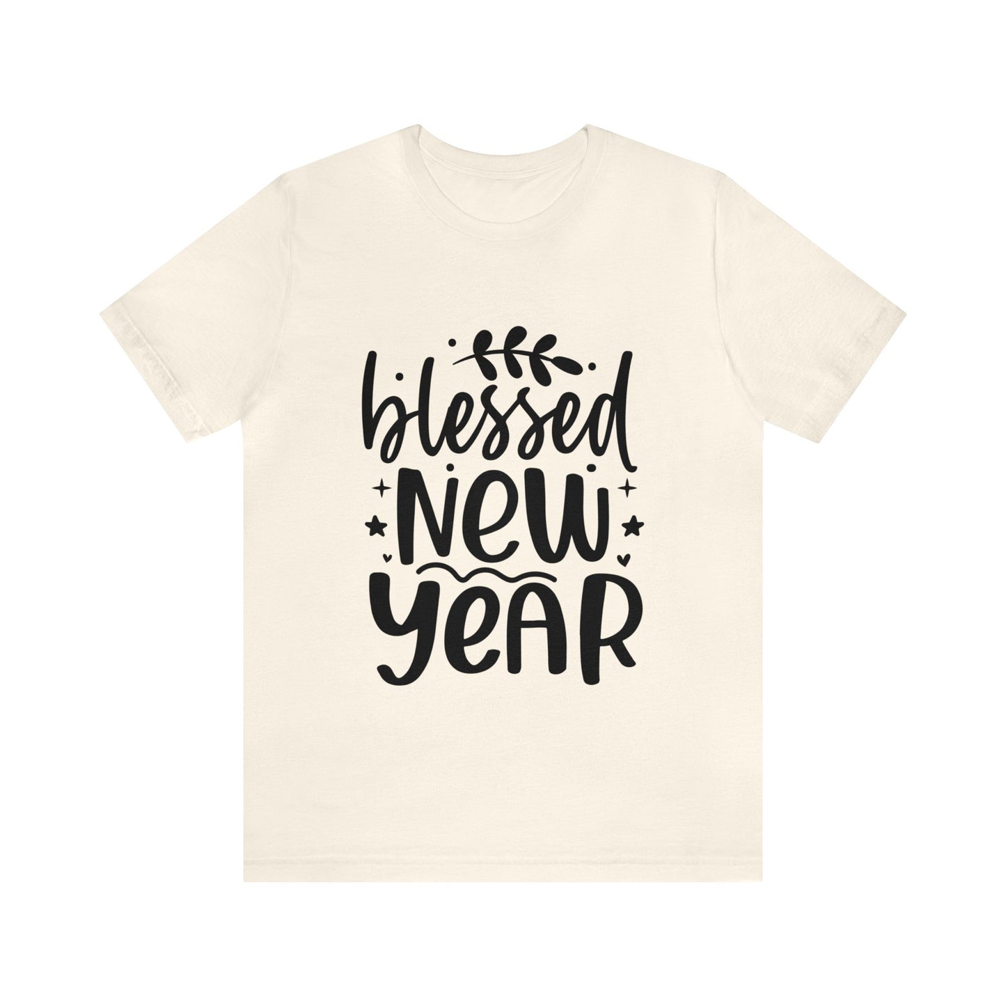 Blessed New Year Unisex Jersey Short Sleeve Tee