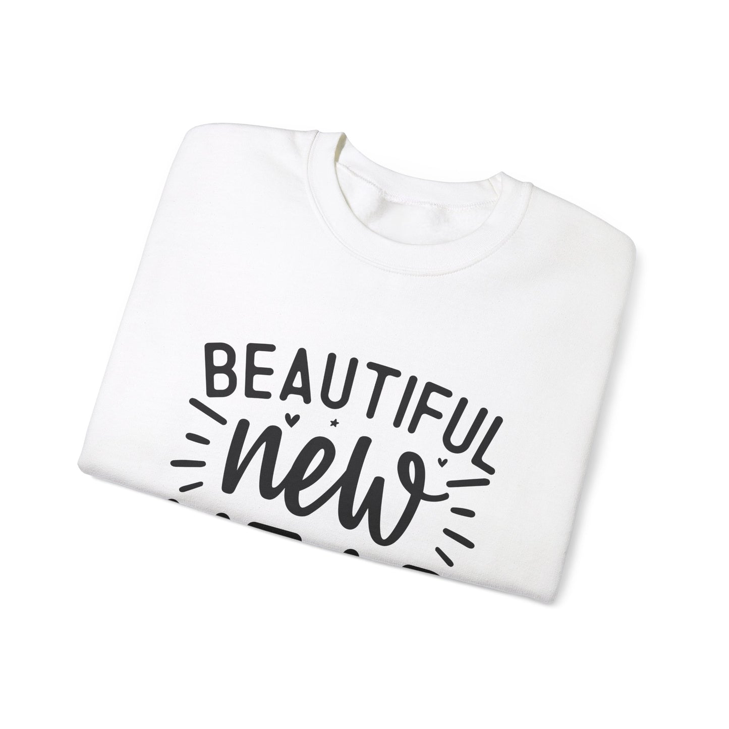 Beautiful New Year Unisex Heavy Blend™ Crewneck Sweatshirt