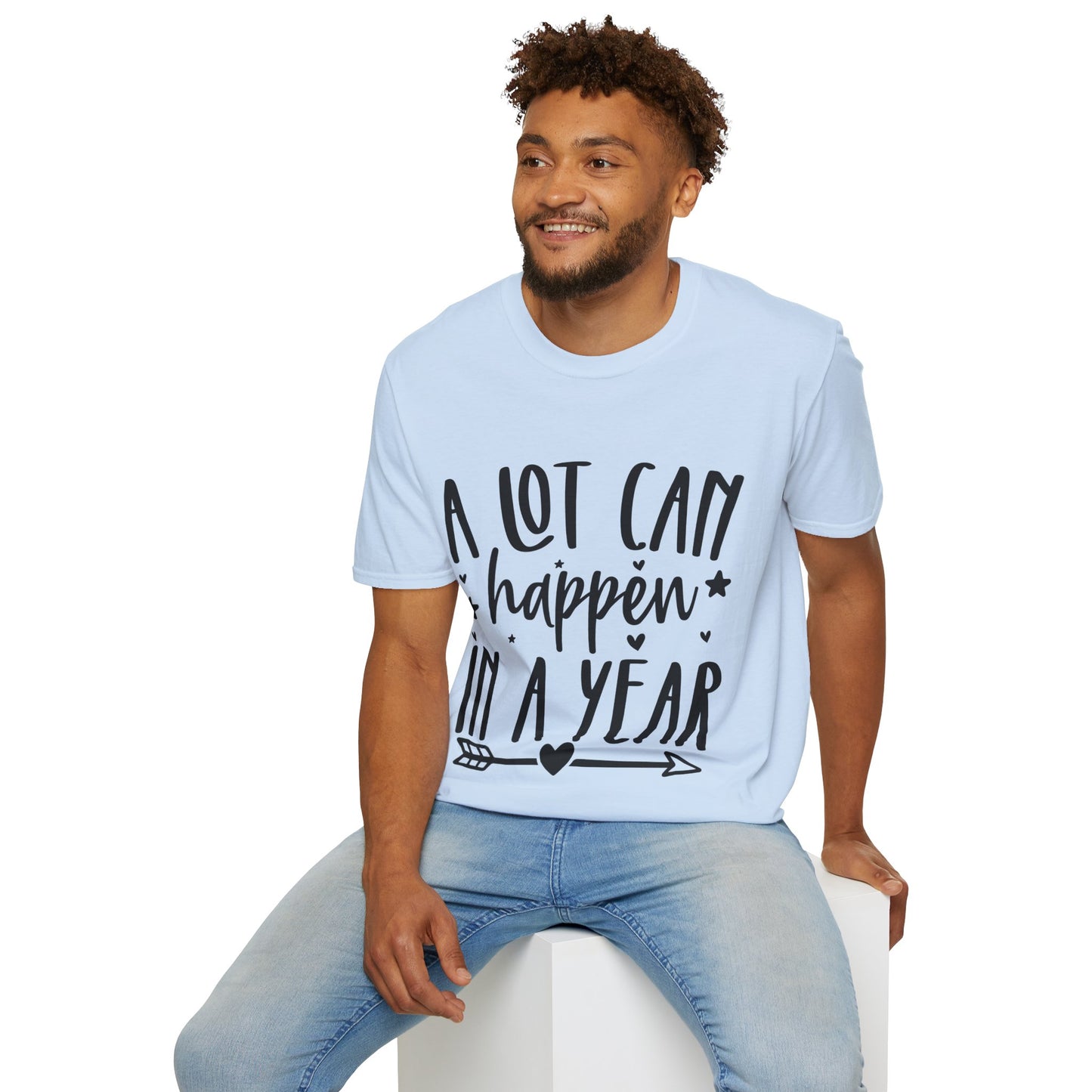 A Lot Can Happen Unisex Softstyle T-Shirt