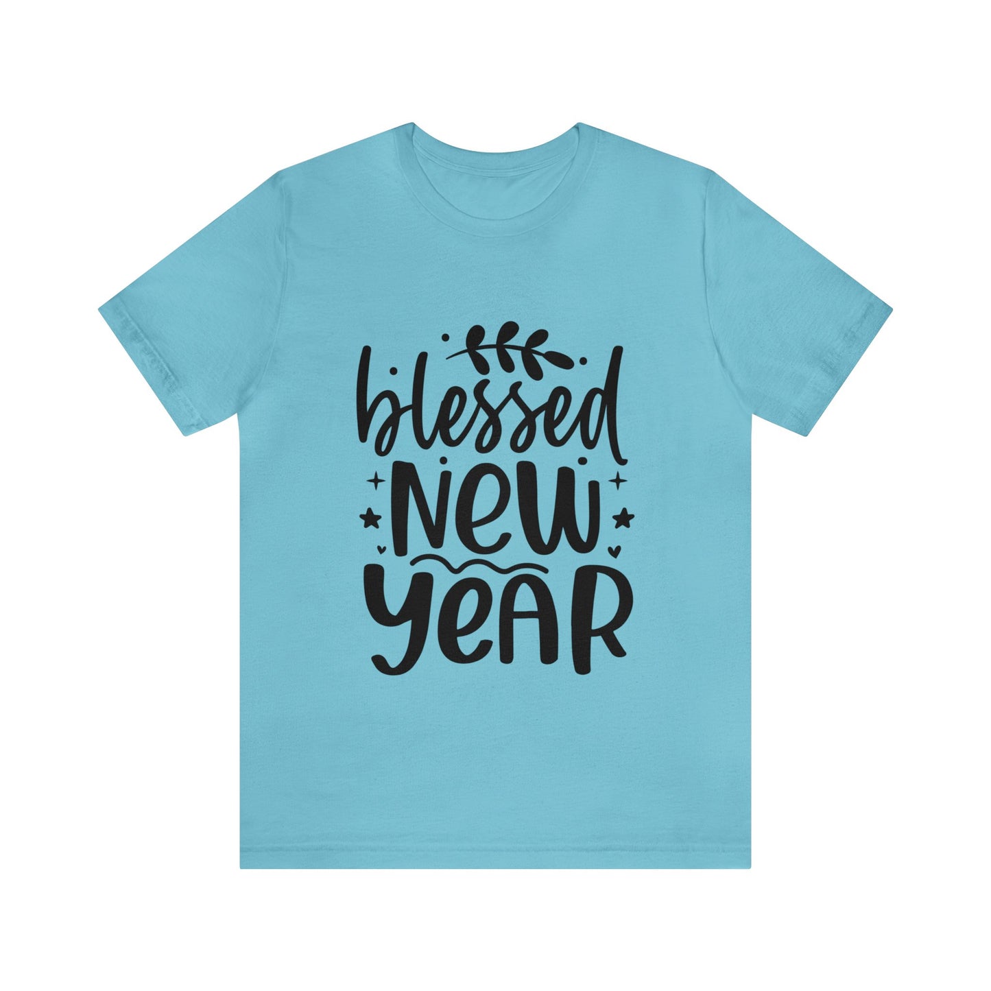 Blessed New Year Unisex Jersey Short Sleeve Tee