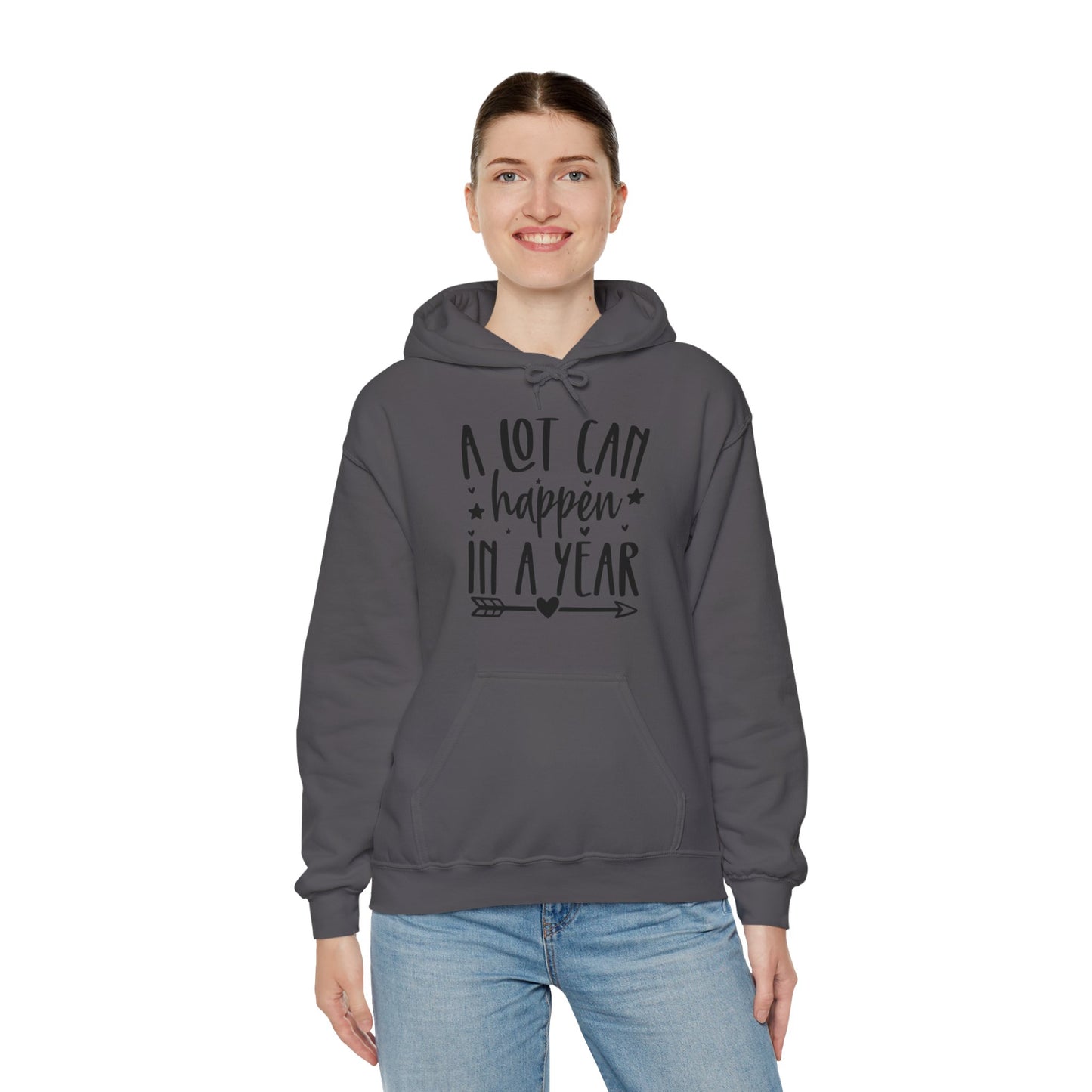 A Lot Can Happen Unisex Heavy Blend™ Hooded Sweatshirt