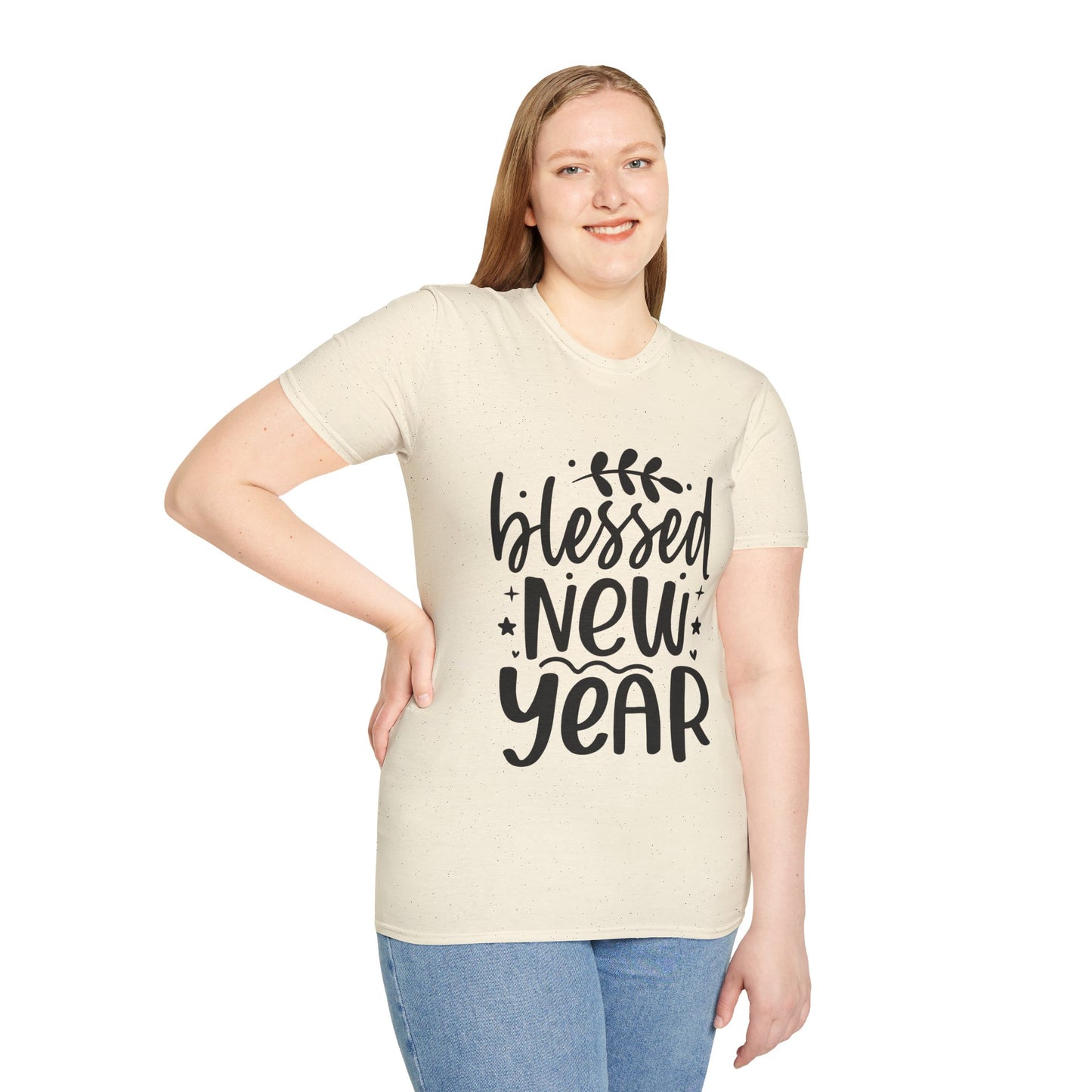 Blessed New Year Unisex Softstyle T-Shirt