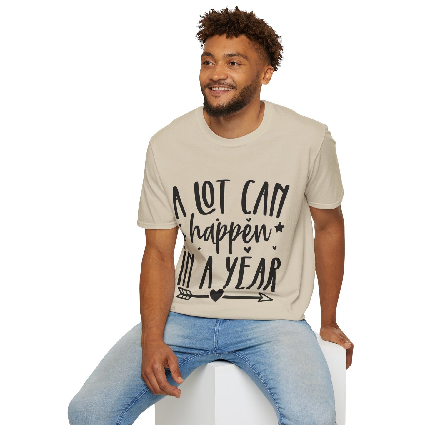 A Lot Can Happen Unisex Softstyle T-Shirt