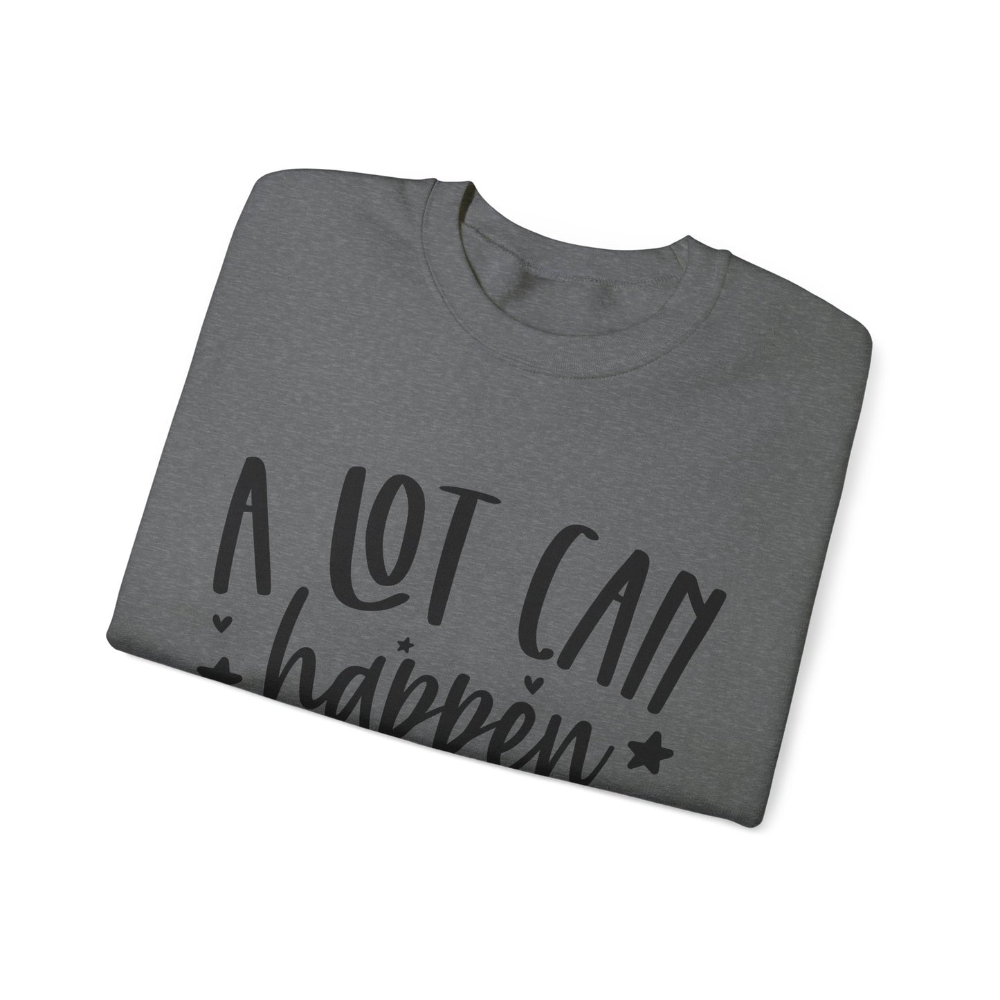 A Lot Can Happen Unisex Heavy Blend™ Crewneck Sweatshirt