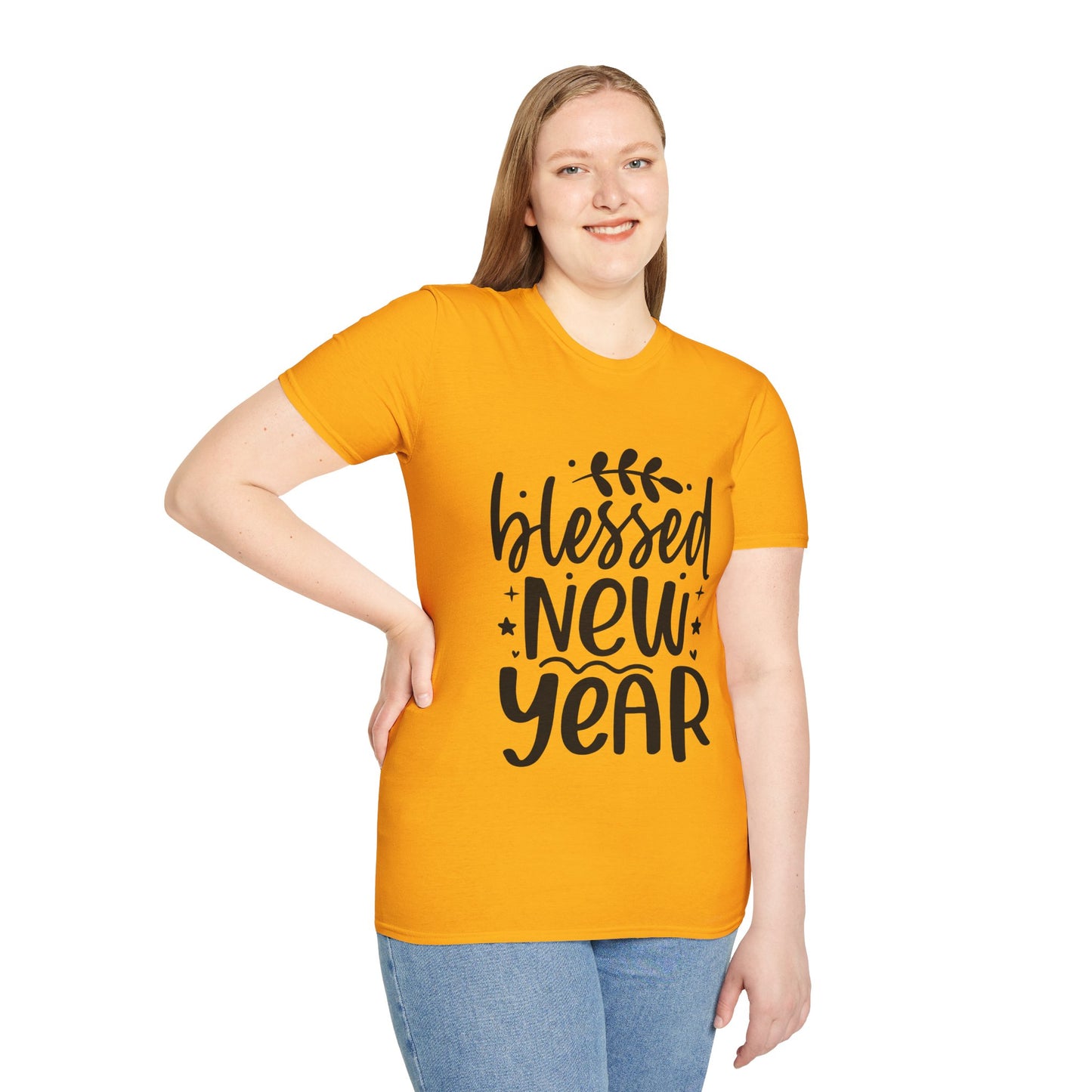 Blessed New Year Unisex Softstyle T-Shirt