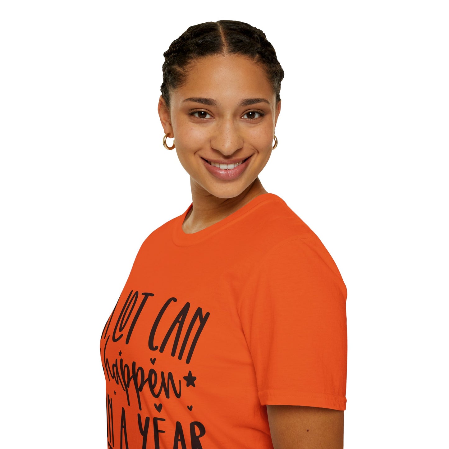A Lot Can Happen Unisex Softstyle T-Shirt