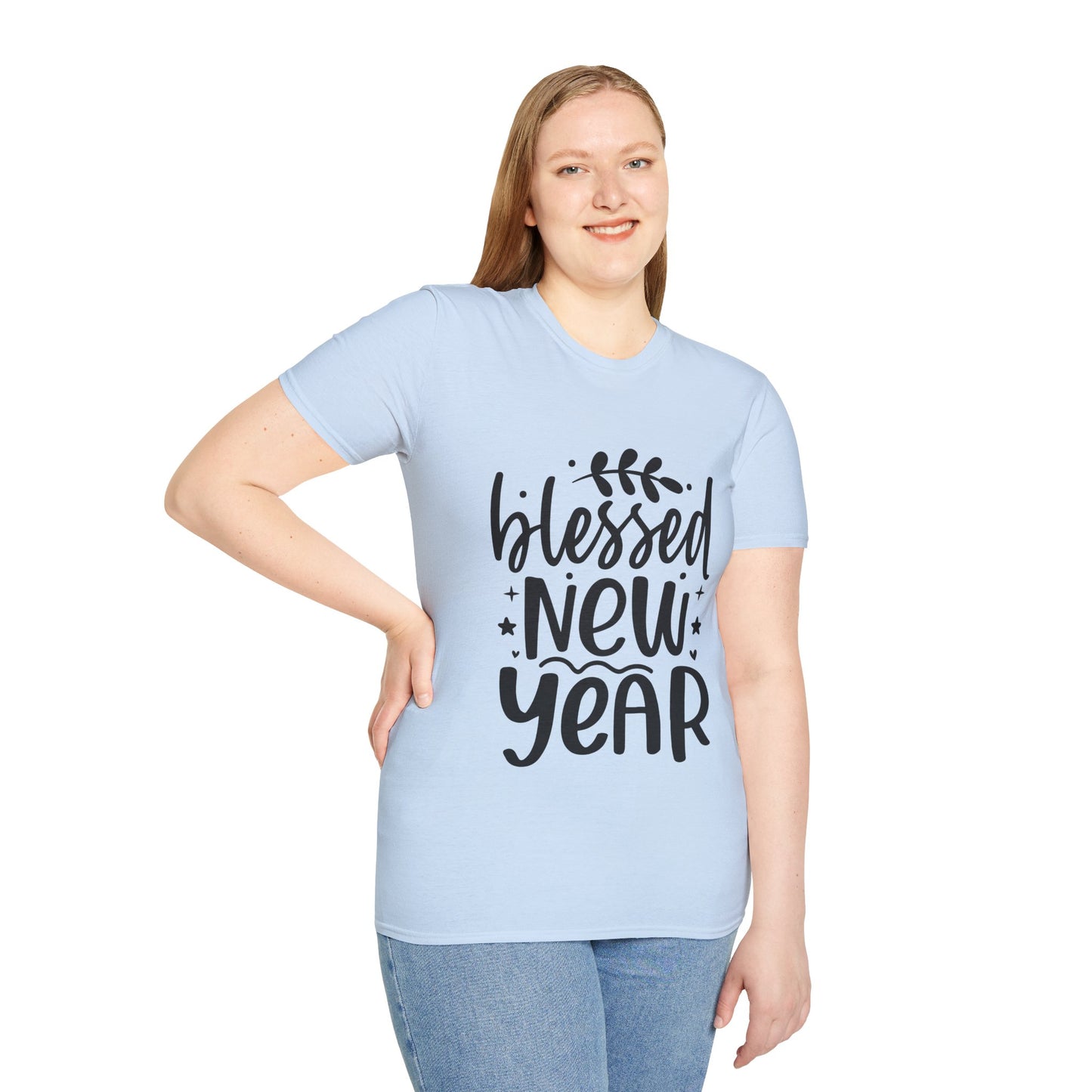 Blessed New Year Unisex Softstyle T-Shirt