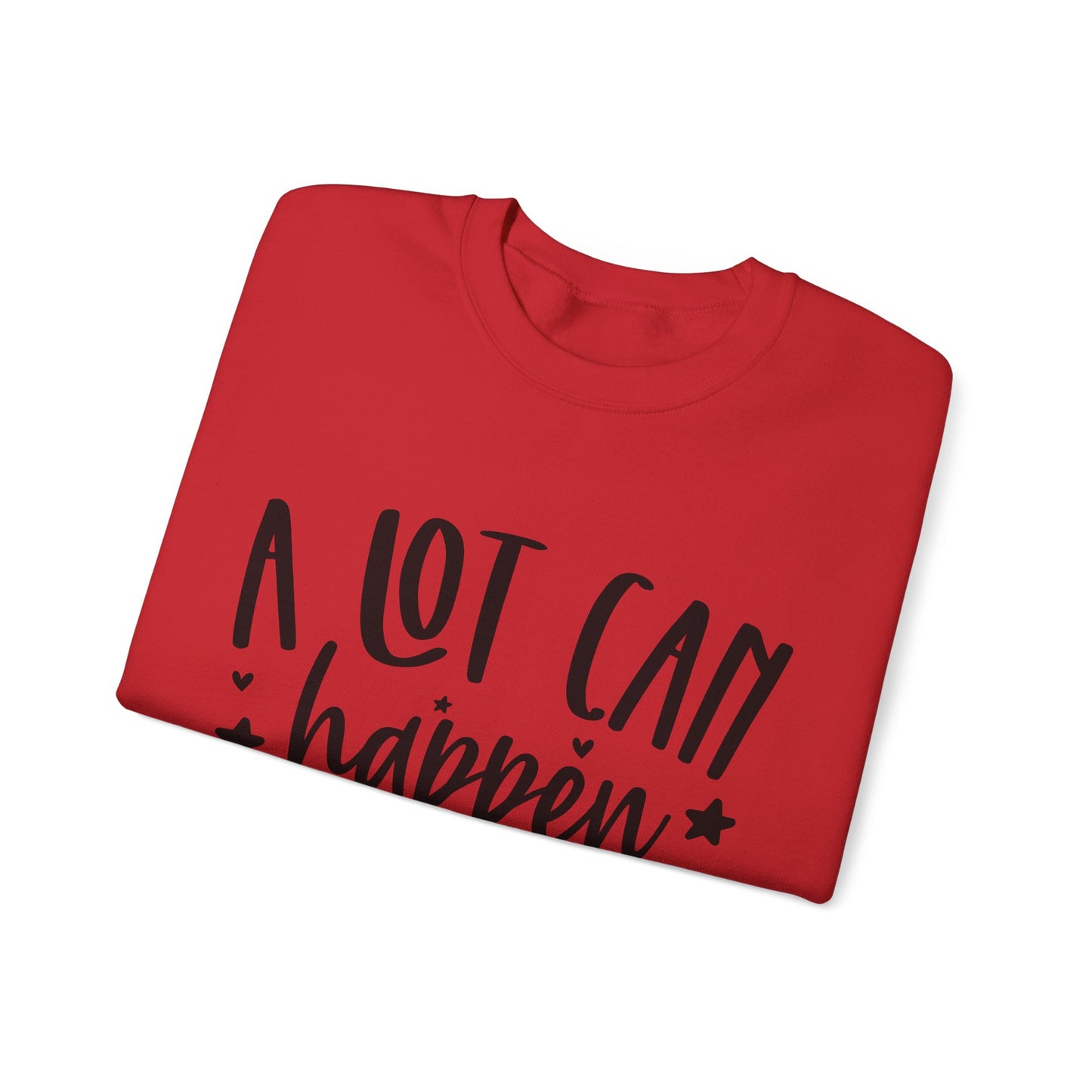 A Lot Can Happen Unisex Heavy Blend™ Crewneck Sweatshirt