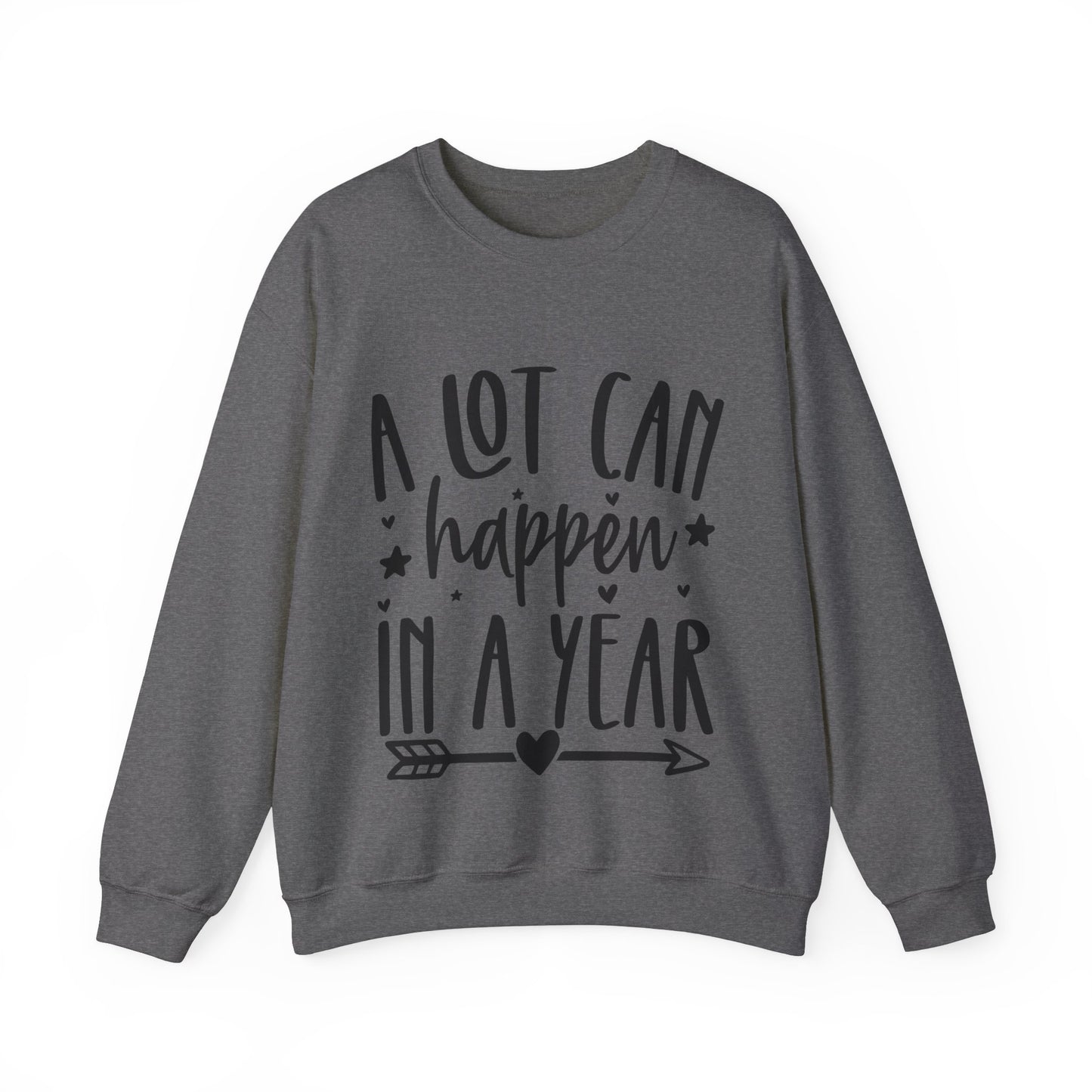 A Lot Can Happen Unisex Heavy Blend™ Crewneck Sweatshirt