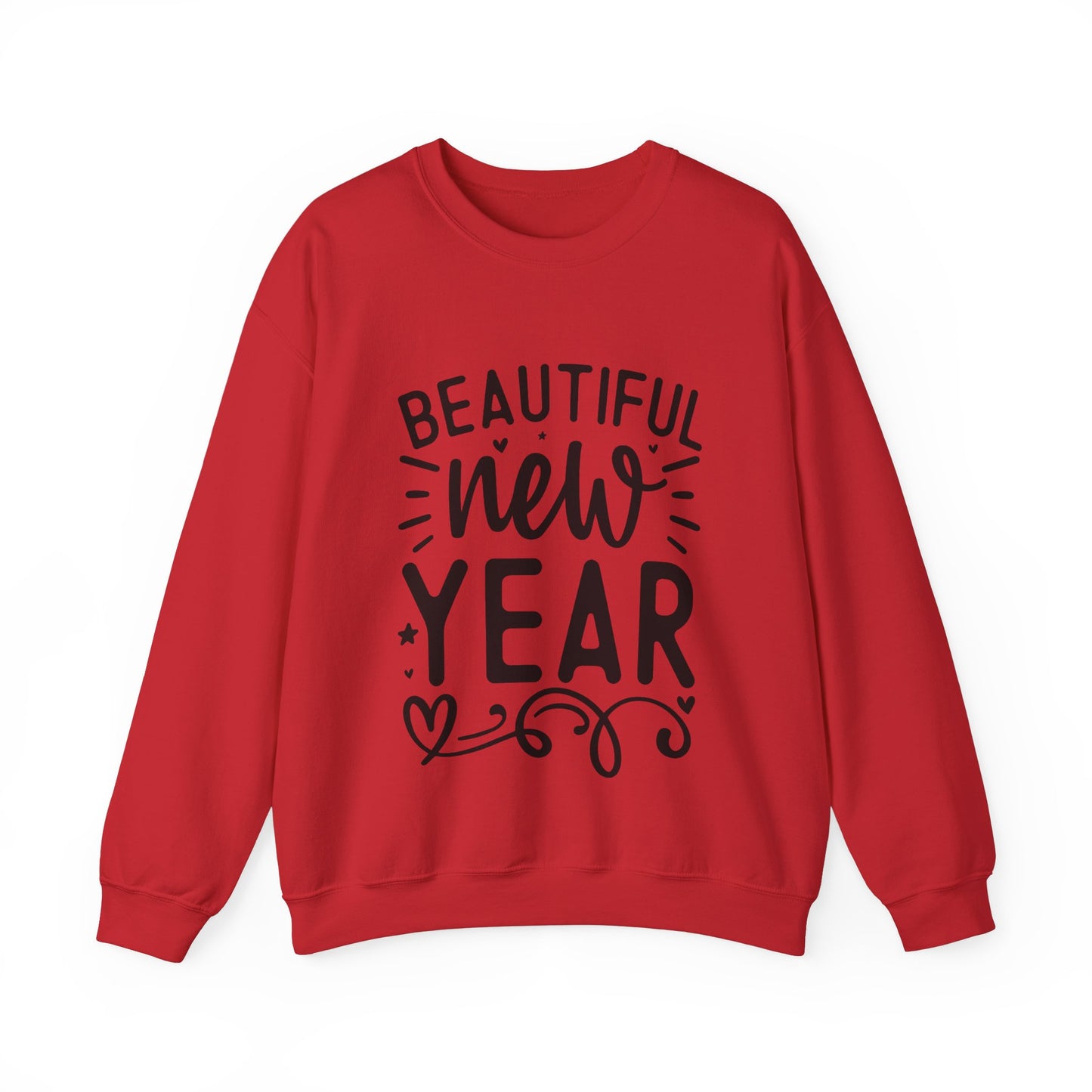 Beautiful New Year Unisex Heavy Blend™ Crewneck Sweatshirt