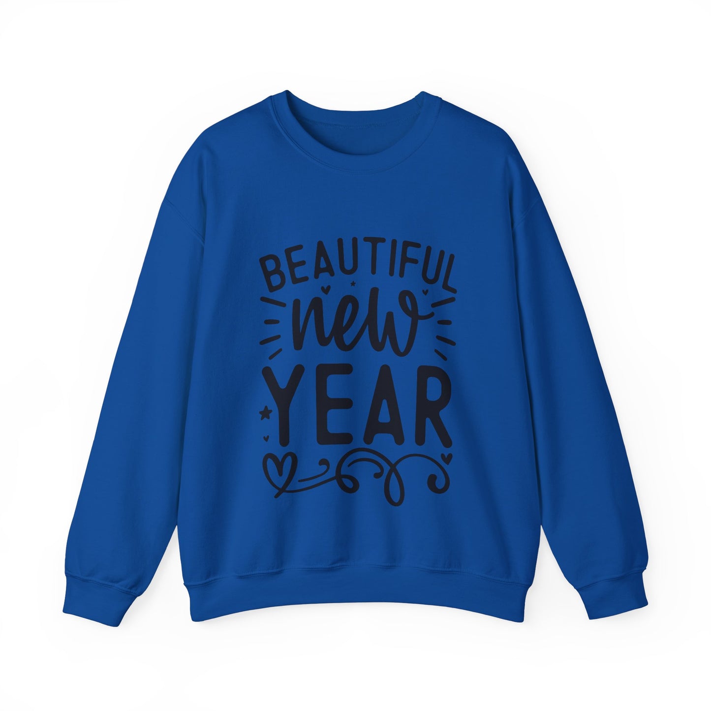 Beautiful New Year Unisex Heavy Blend™ Crewneck Sweatshirt