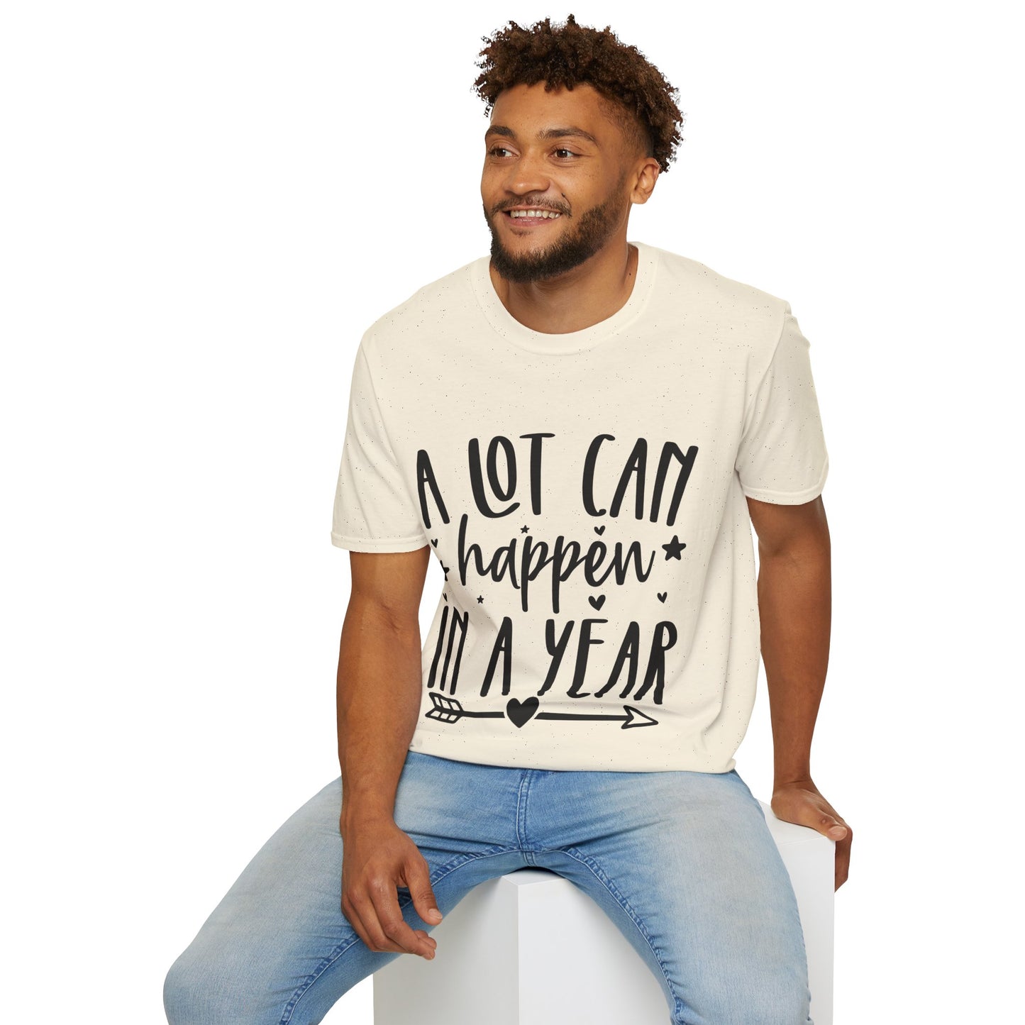 A Lot Can Happen Unisex Softstyle T-Shirt