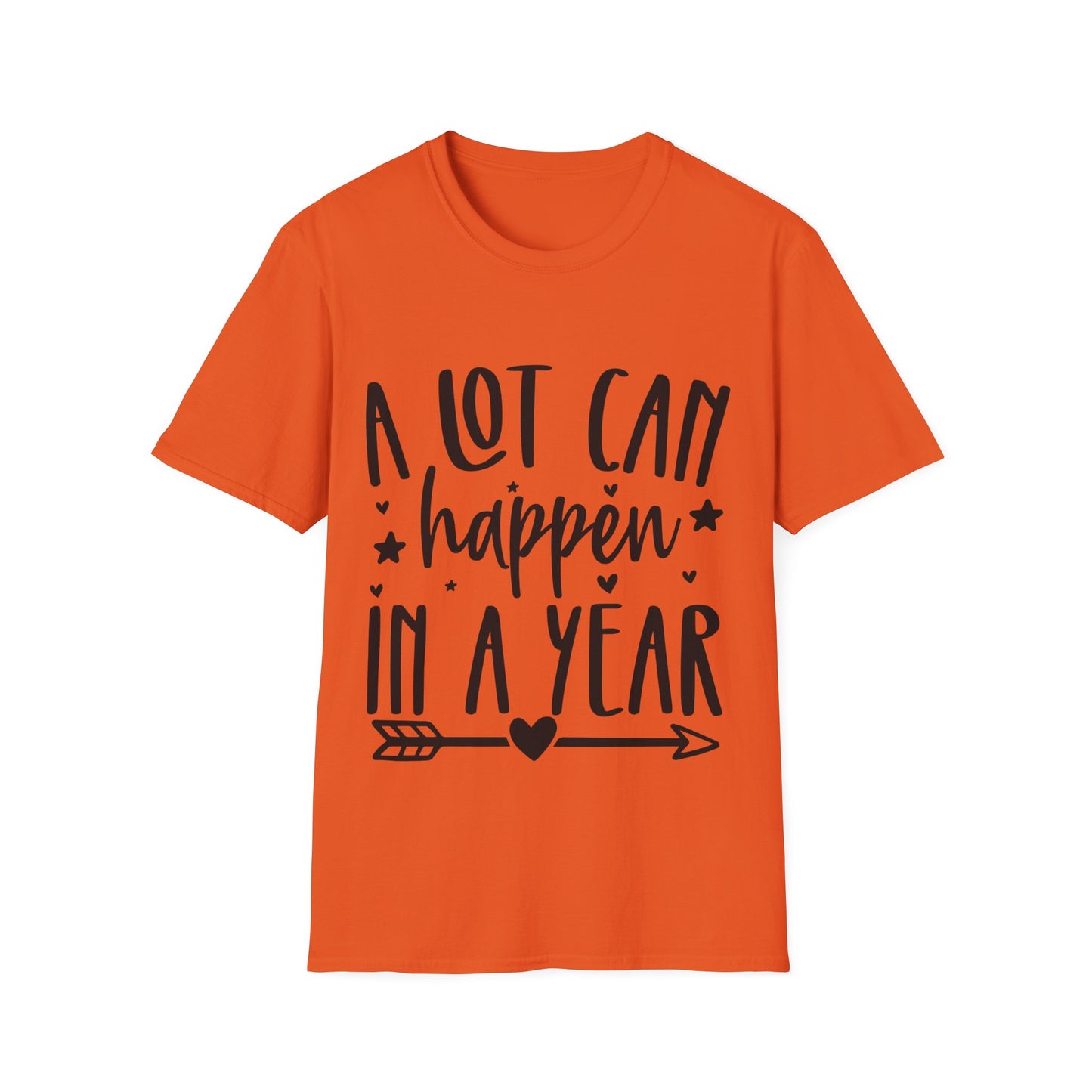 A Lot Can Happen Unisex Softstyle T-Shirt