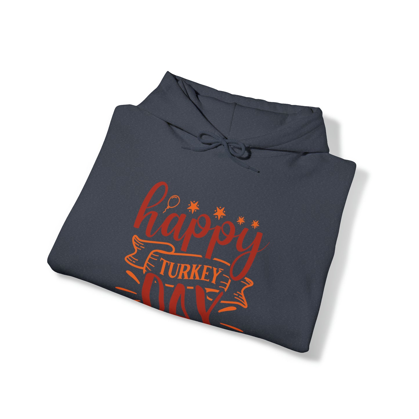 Happy Turkey Day Unisex Heavy Blend™ Hooded Sweatshirt image