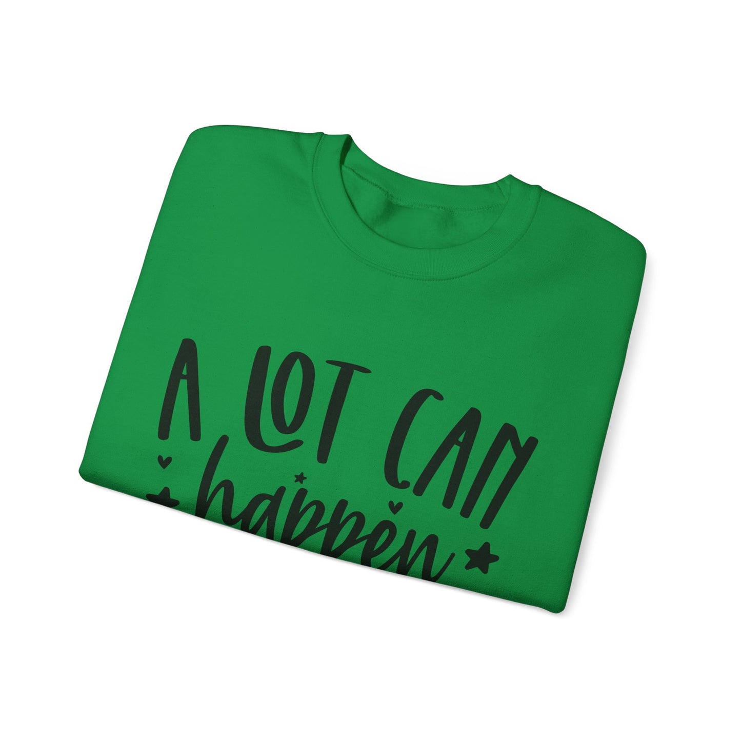 A Lot Can Happen Unisex Heavy Blend™ Crewneck Sweatshirt