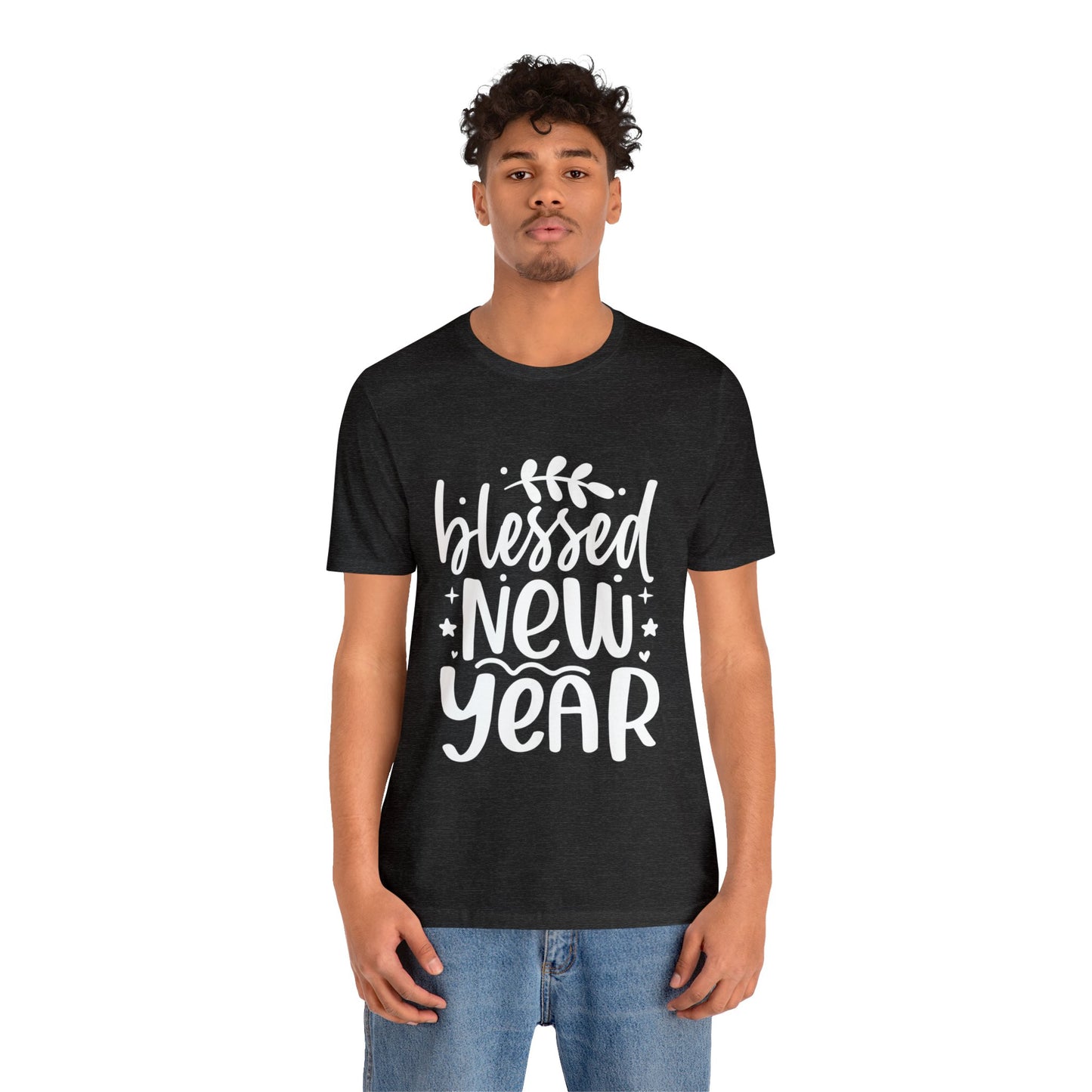 Blessed New Year Unisex Jersey Short Sleeve Tee