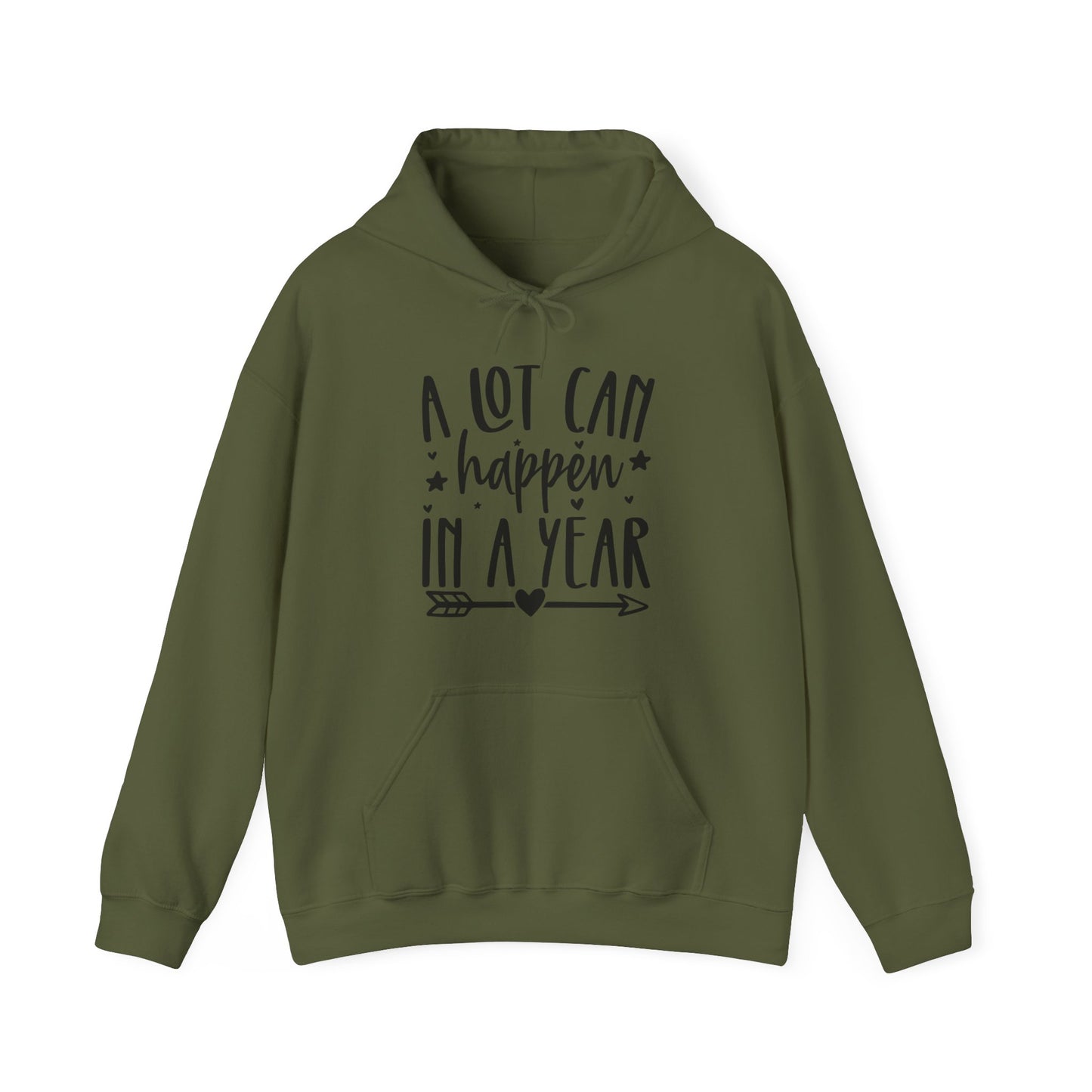 A Lot Can Happen Unisex Heavy Blend™ Hooded Sweatshirt