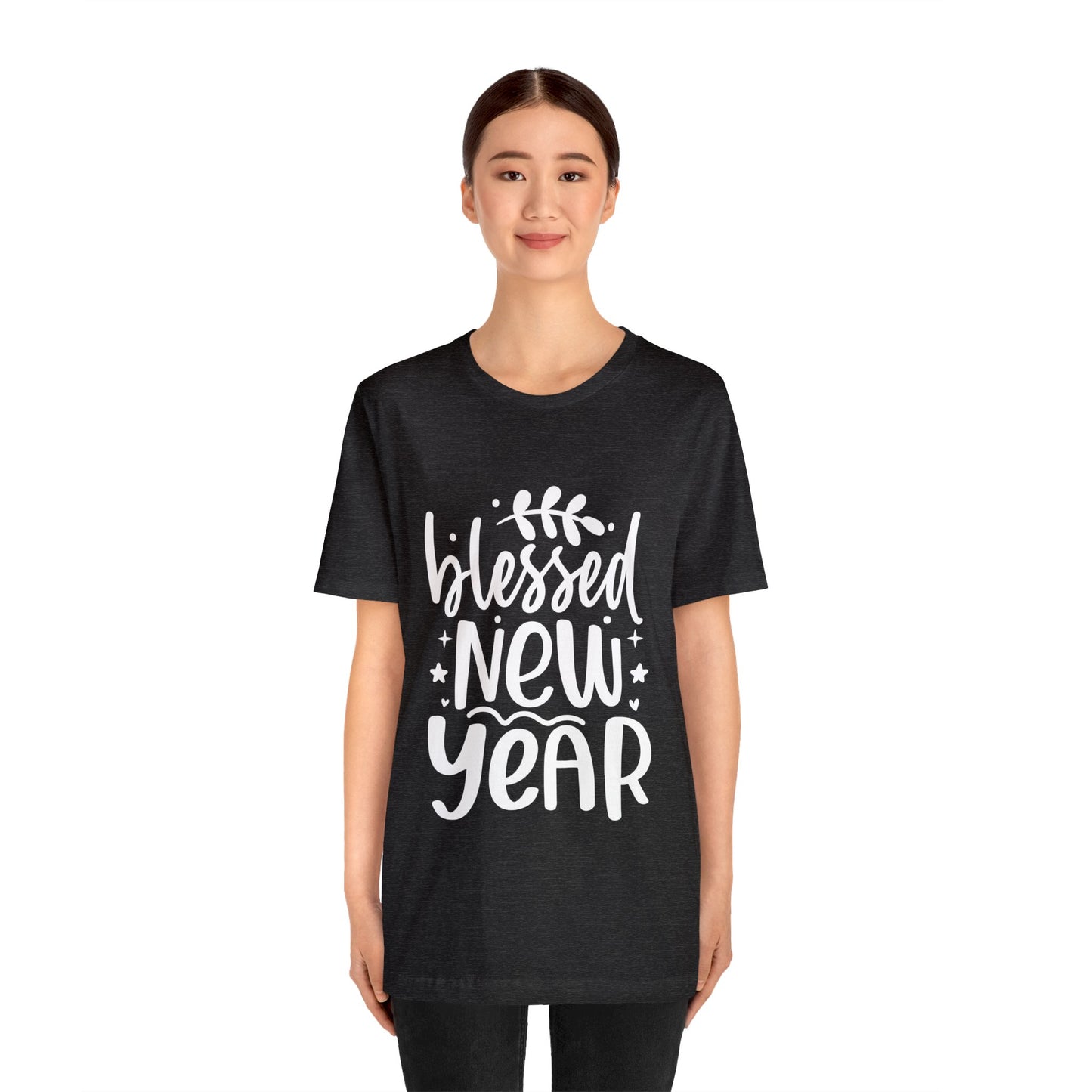 Blessed New Year Unisex Jersey Short Sleeve Tee