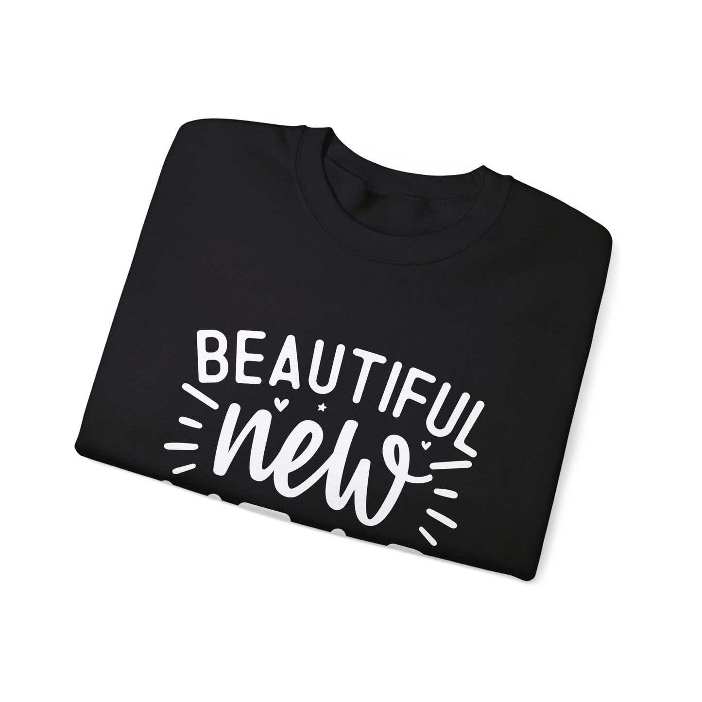 Beautiful New Year Unisex Heavy Blend™ Crewneck Sweatshirt