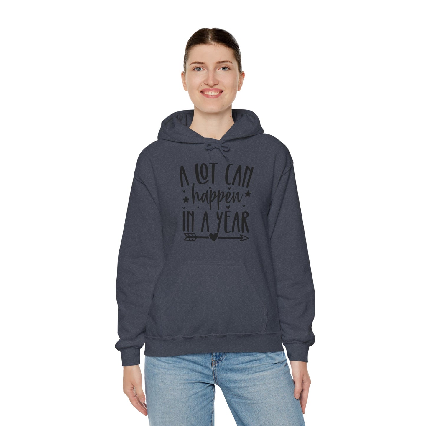 A Lot Can Happen Unisex Heavy Blend™ Hooded Sweatshirt