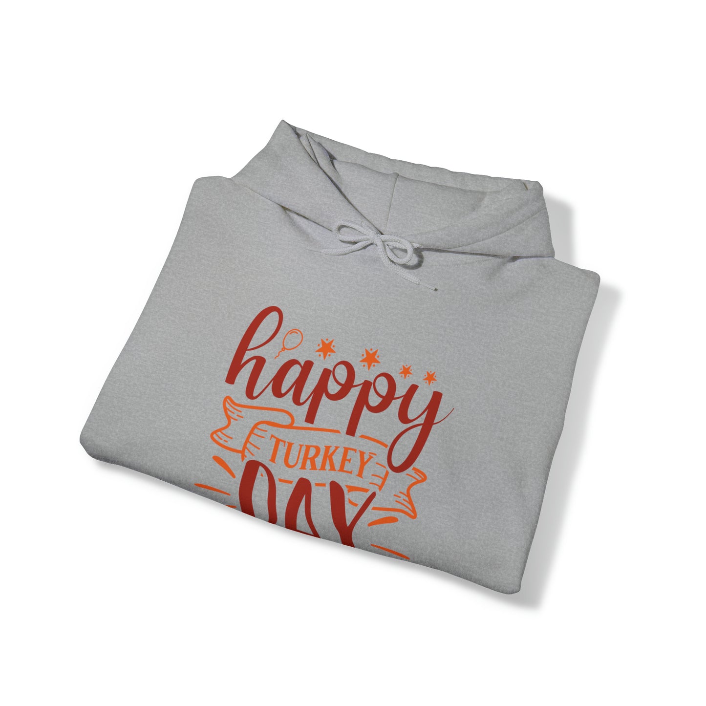 Happy Turkey Day Unisex Heavy Blend™ Hooded Sweatshirt image