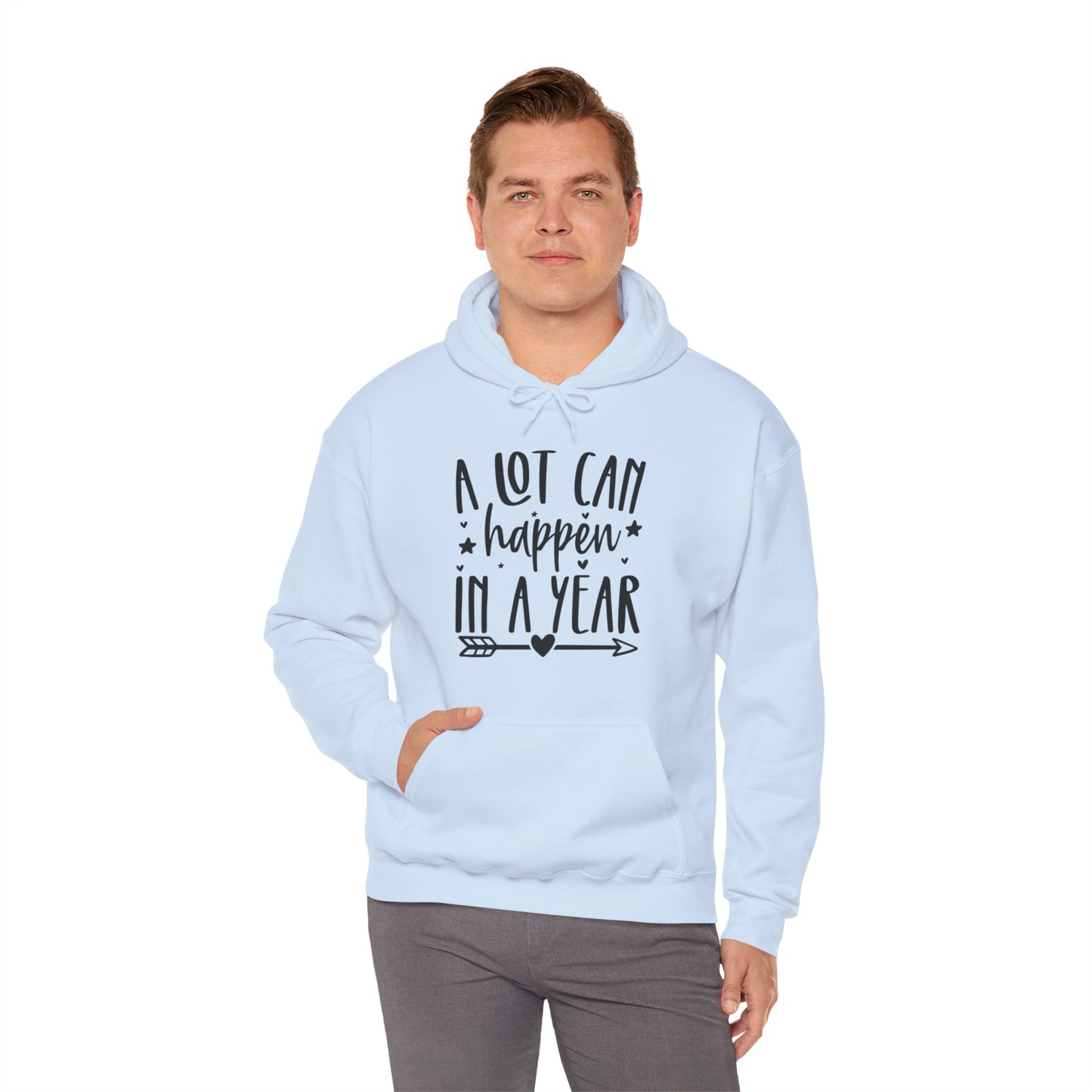 A Lot Can Happen Unisex Heavy Blend™ Hooded Sweatshirt