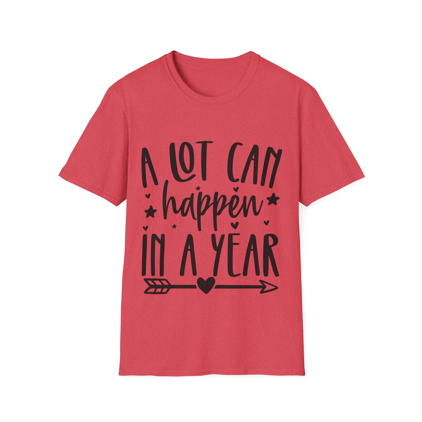 A Lot Can Happen Unisex Softstyle T-Shirt