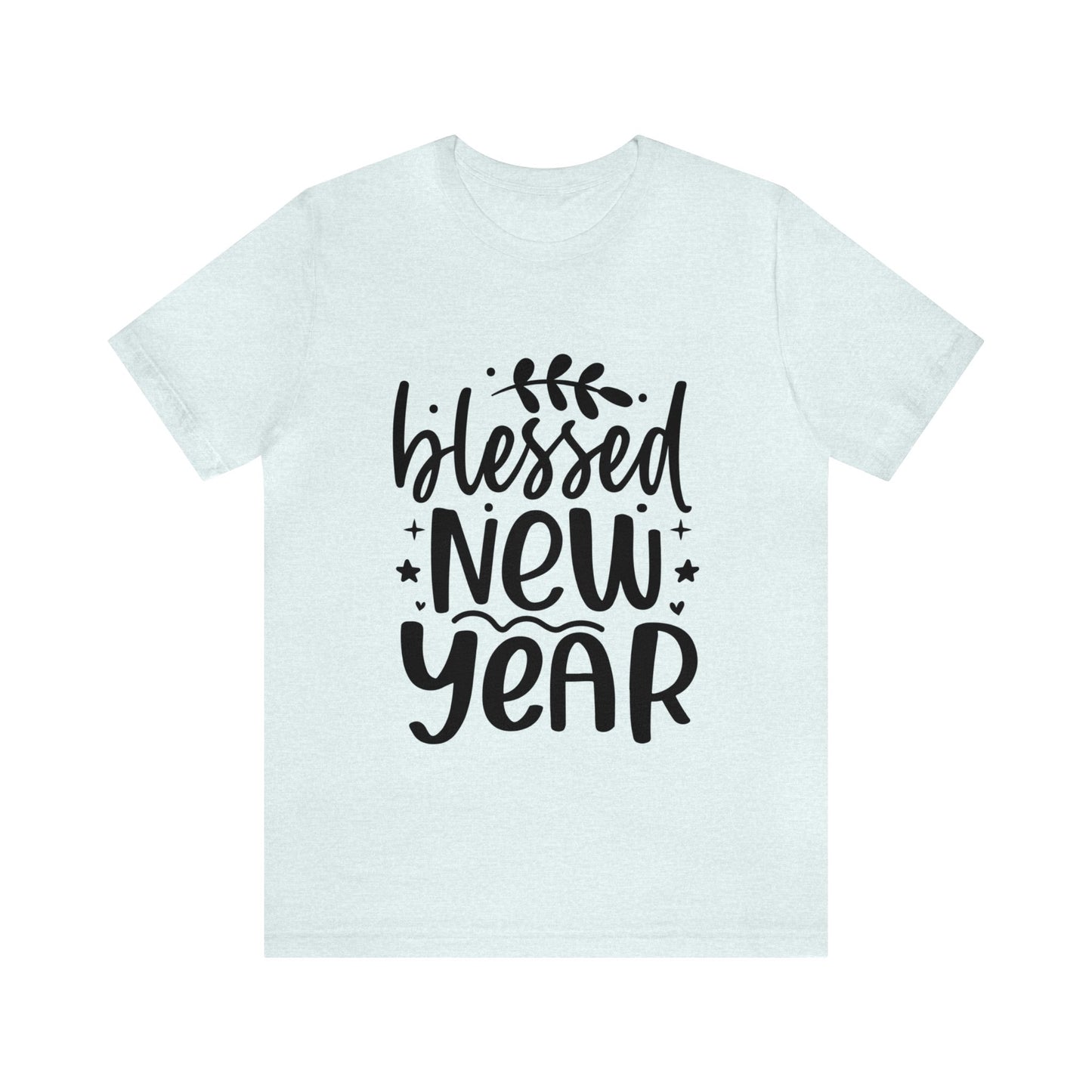 Blessed New Year Unisex Jersey Short Sleeve Tee