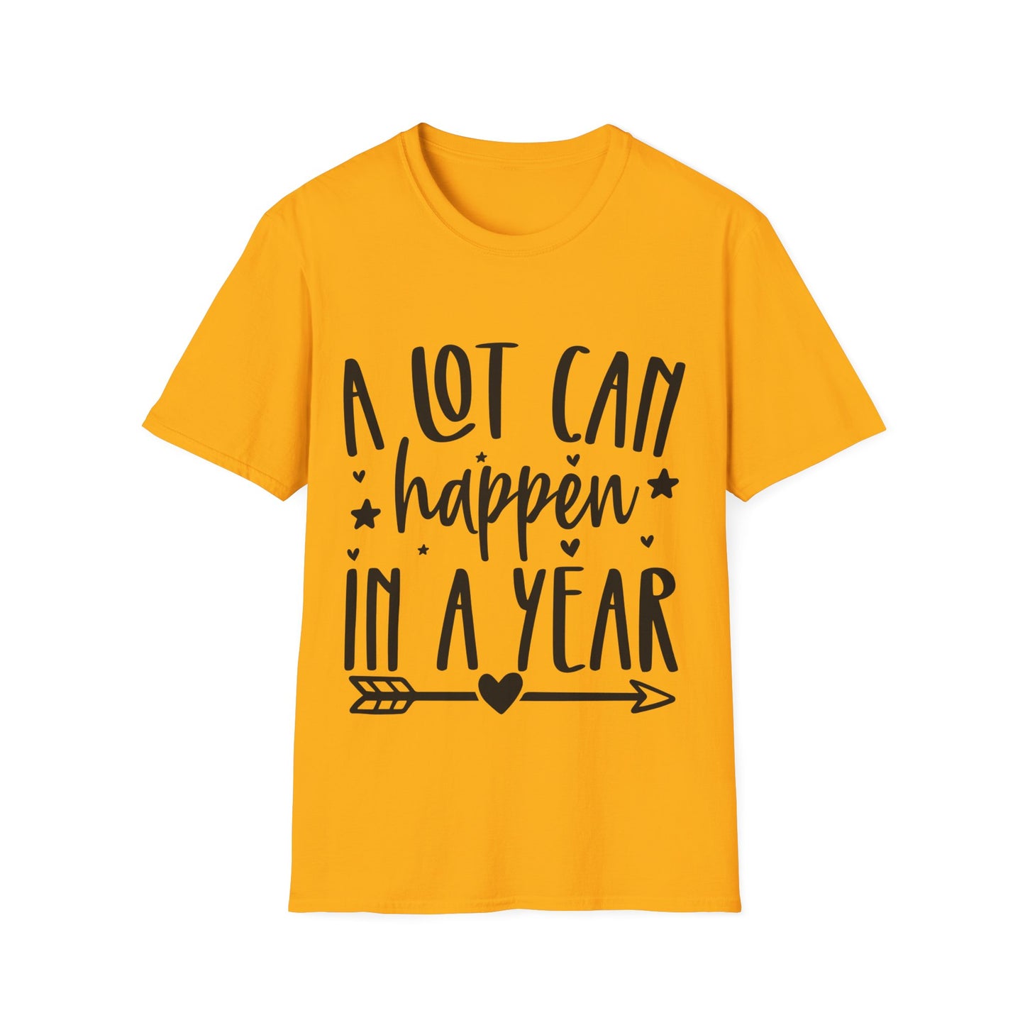 A Lot Can Happen Unisex Softstyle T-Shirt