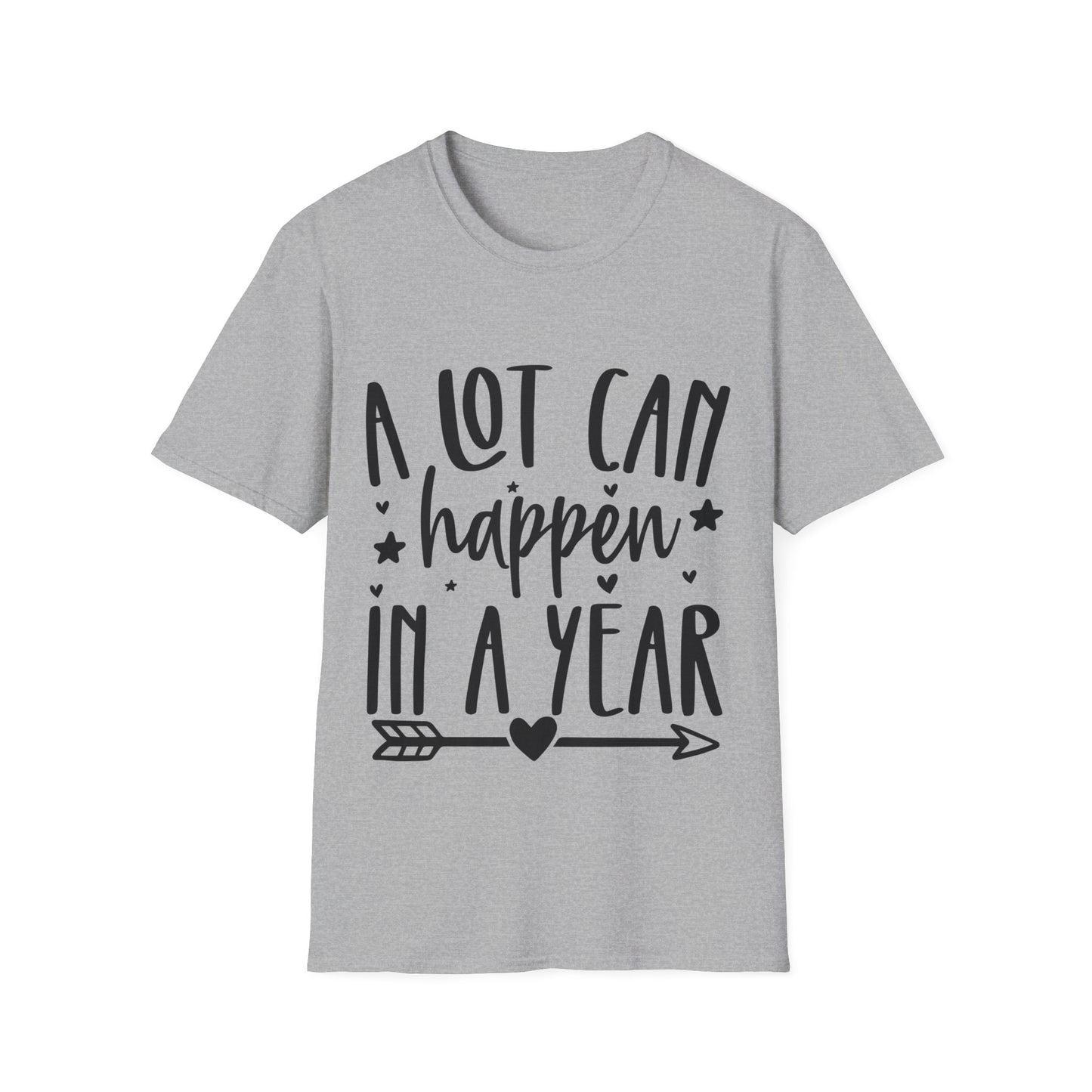A Lot Can Happen Unisex Softstyle T-Shirt