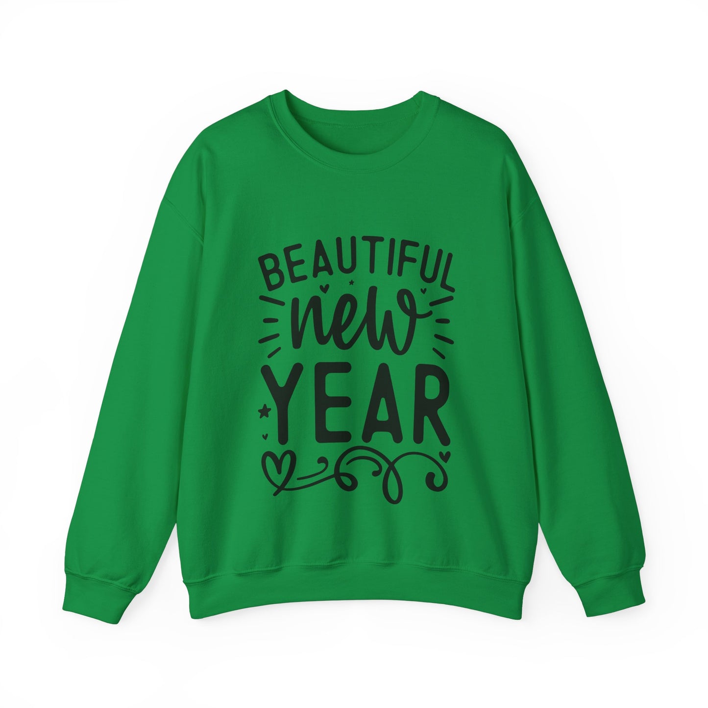 Beautiful New Year Unisex Heavy Blend™ Crewneck Sweatshirt