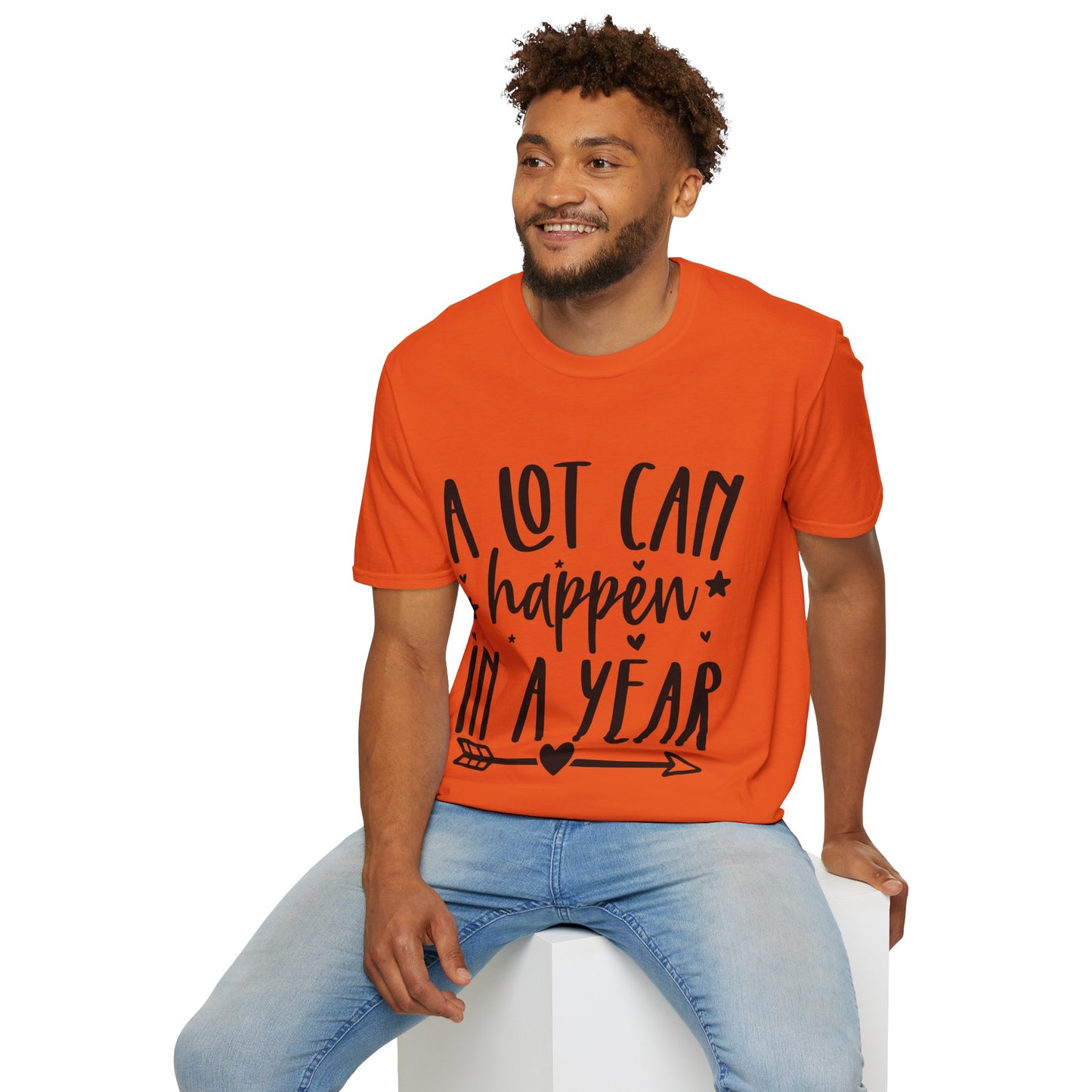 A Lot Can Happen Unisex Softstyle T-Shirt