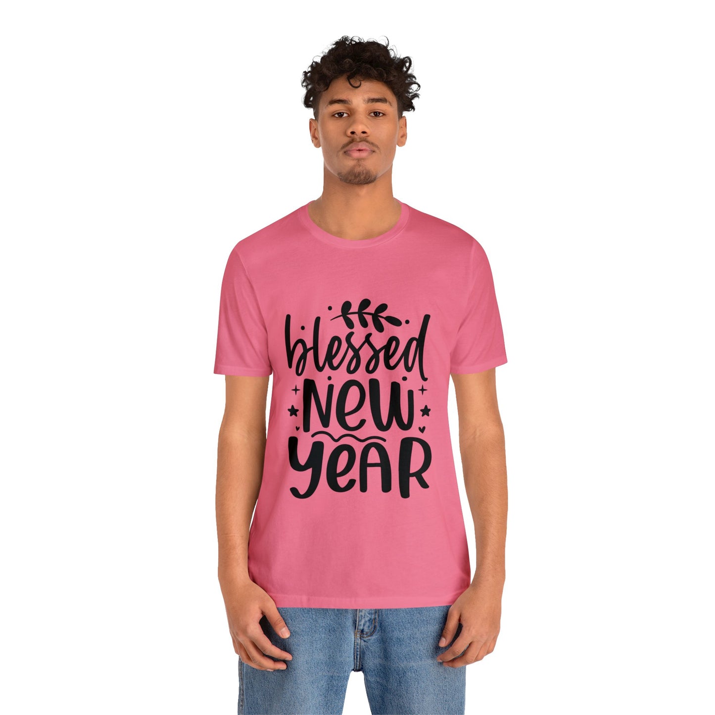 Blessed New Year Unisex Jersey Short Sleeve Tee