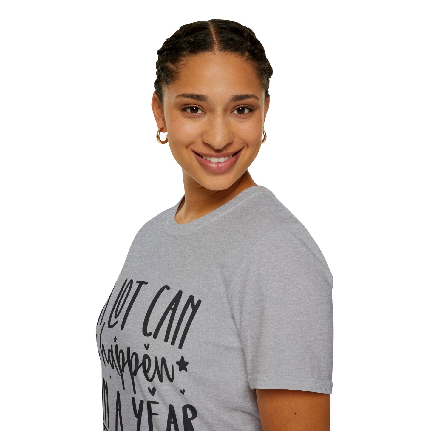 A Lot Can Happen Unisex Softstyle T-Shirt