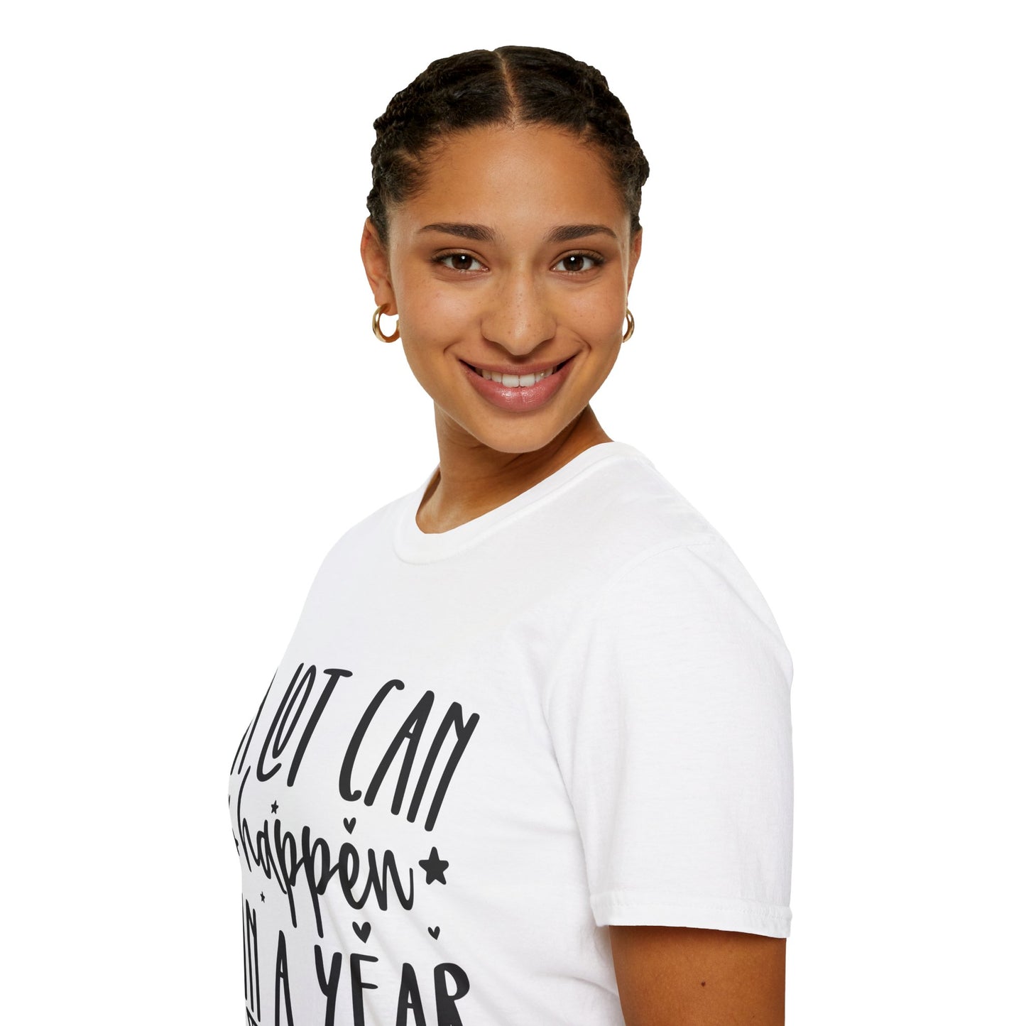 A Lot Can Happen Unisex Softstyle T-Shirt