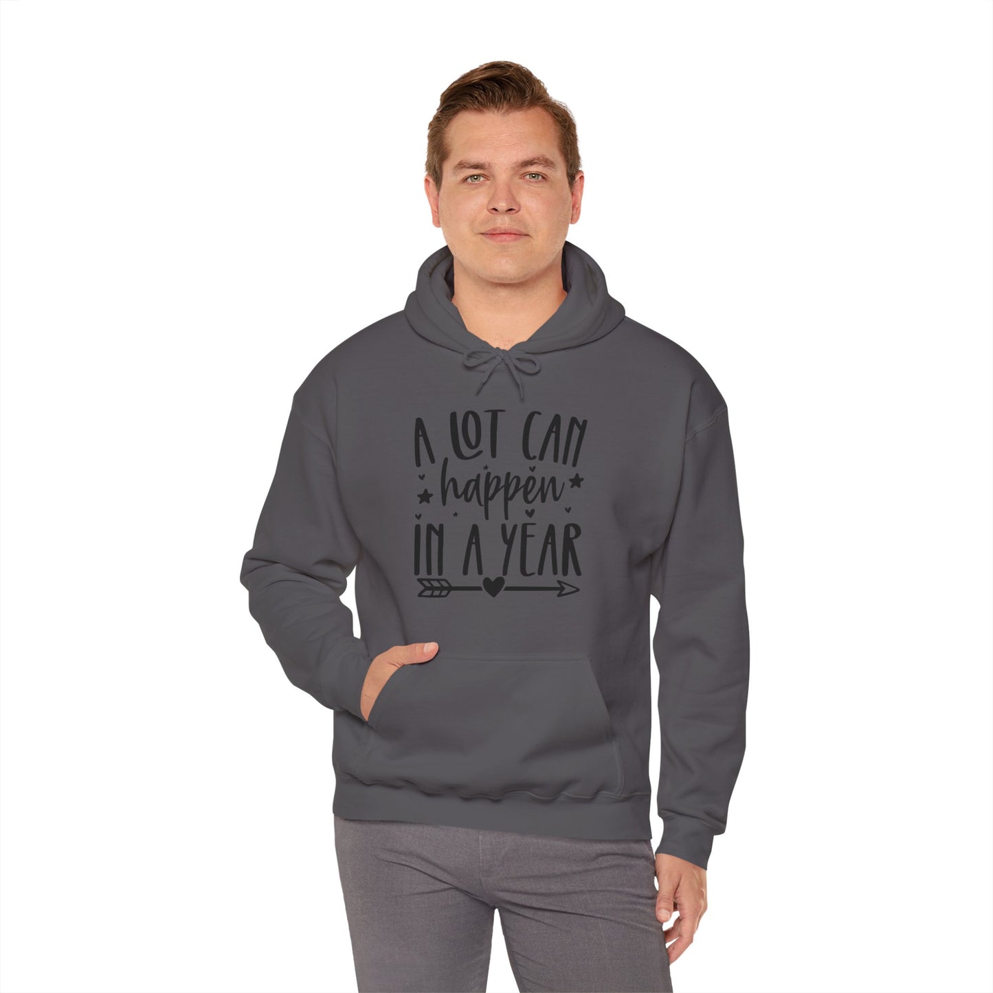 A Lot Can Happen Unisex Heavy Blend™ Hooded Sweatshirt