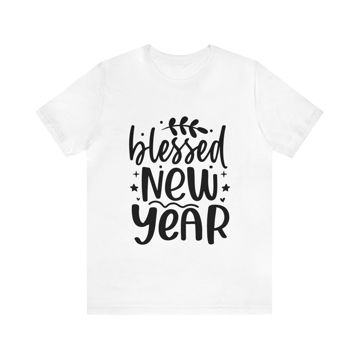 Blessed New Year Unisex Jersey Short Sleeve Tee