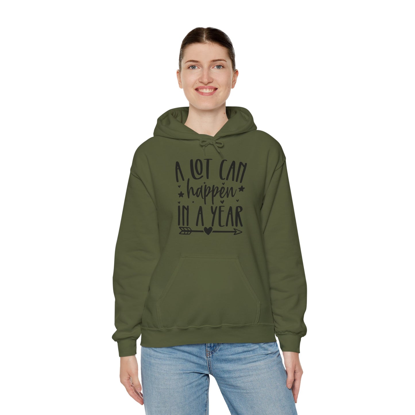A Lot Can Happen Unisex Heavy Blend™ Hooded Sweatshirt
