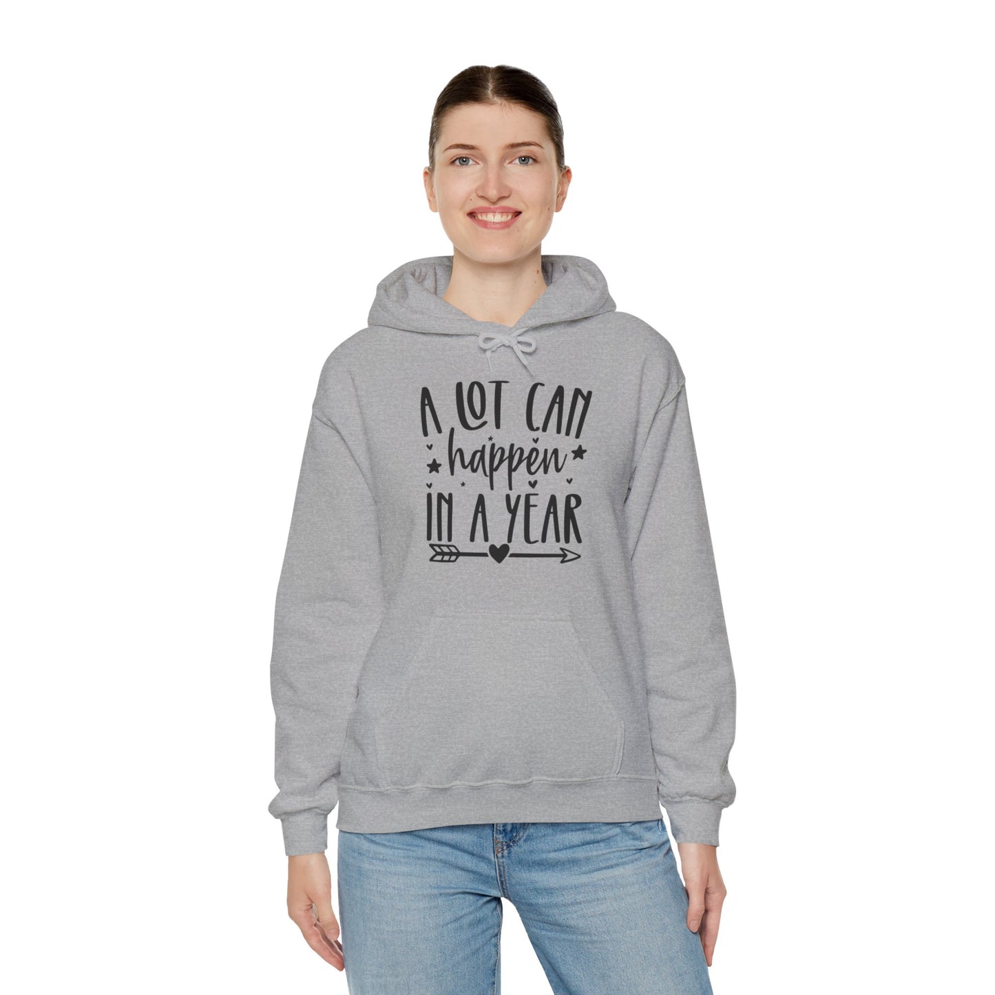 A Lot Can Happen Unisex Heavy Blend™ Hooded Sweatshirt