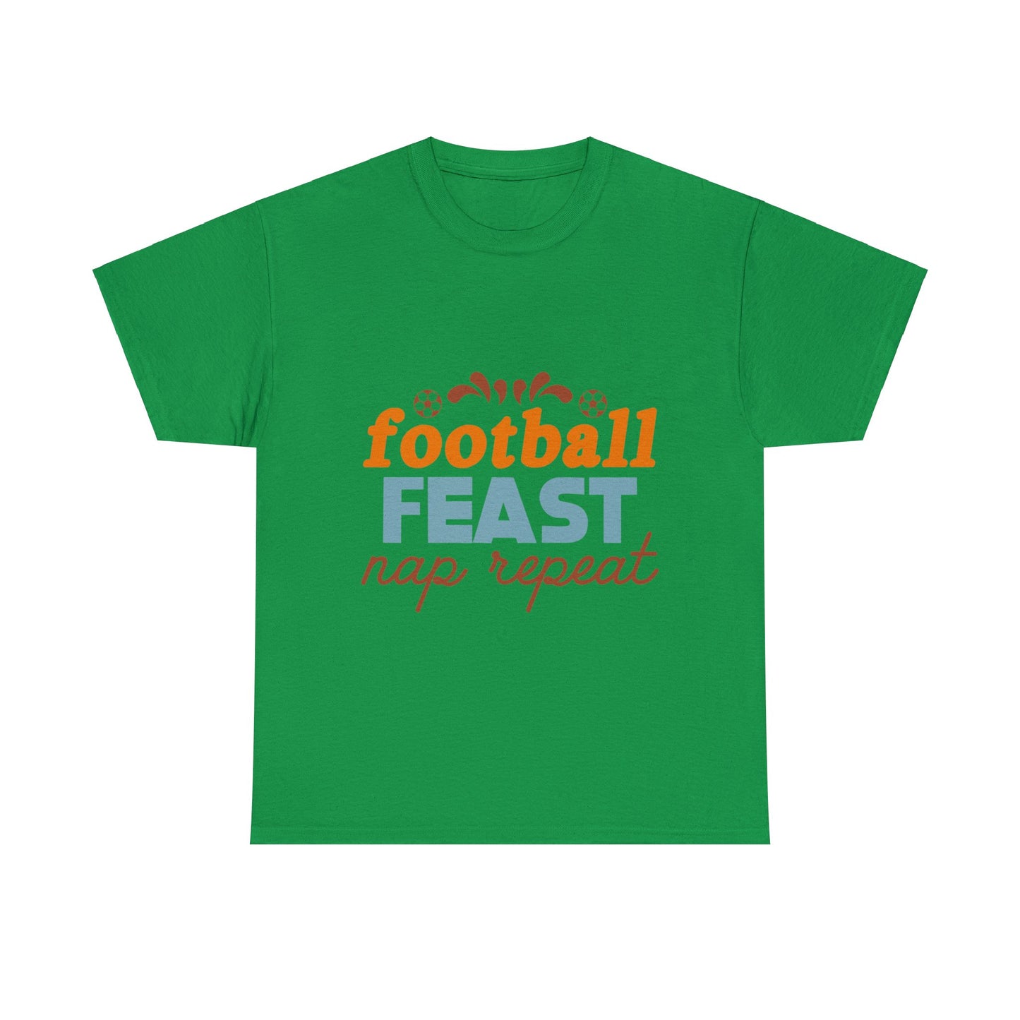 Football Feast Unisex Heavy Cotton Tee image