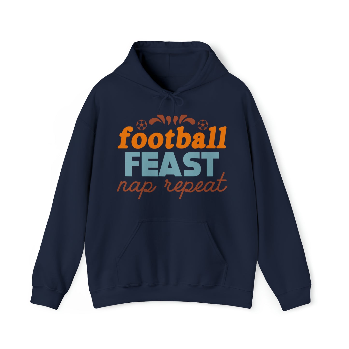 Football Feast Unisex Heavy Blend™ Hooded Sweatshirt image