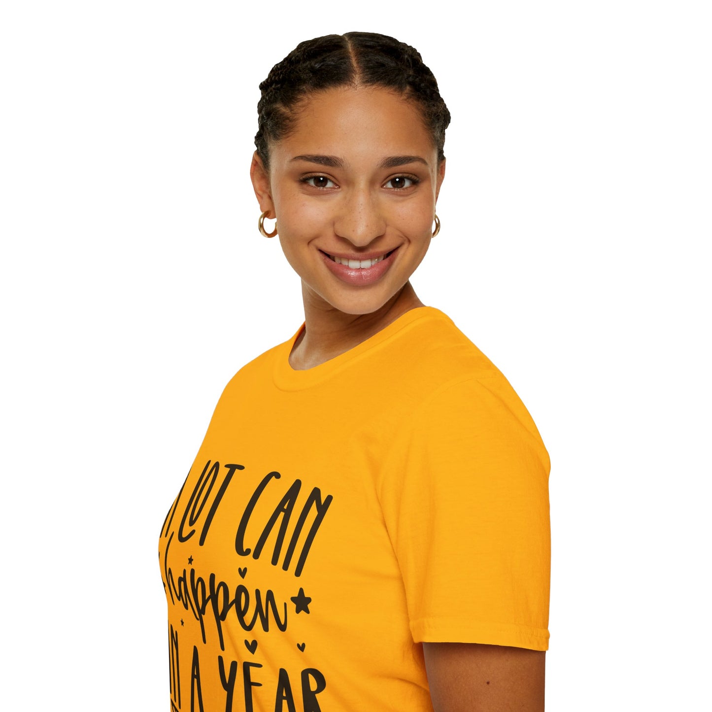 A Lot Can Happen Unisex Softstyle T-Shirt