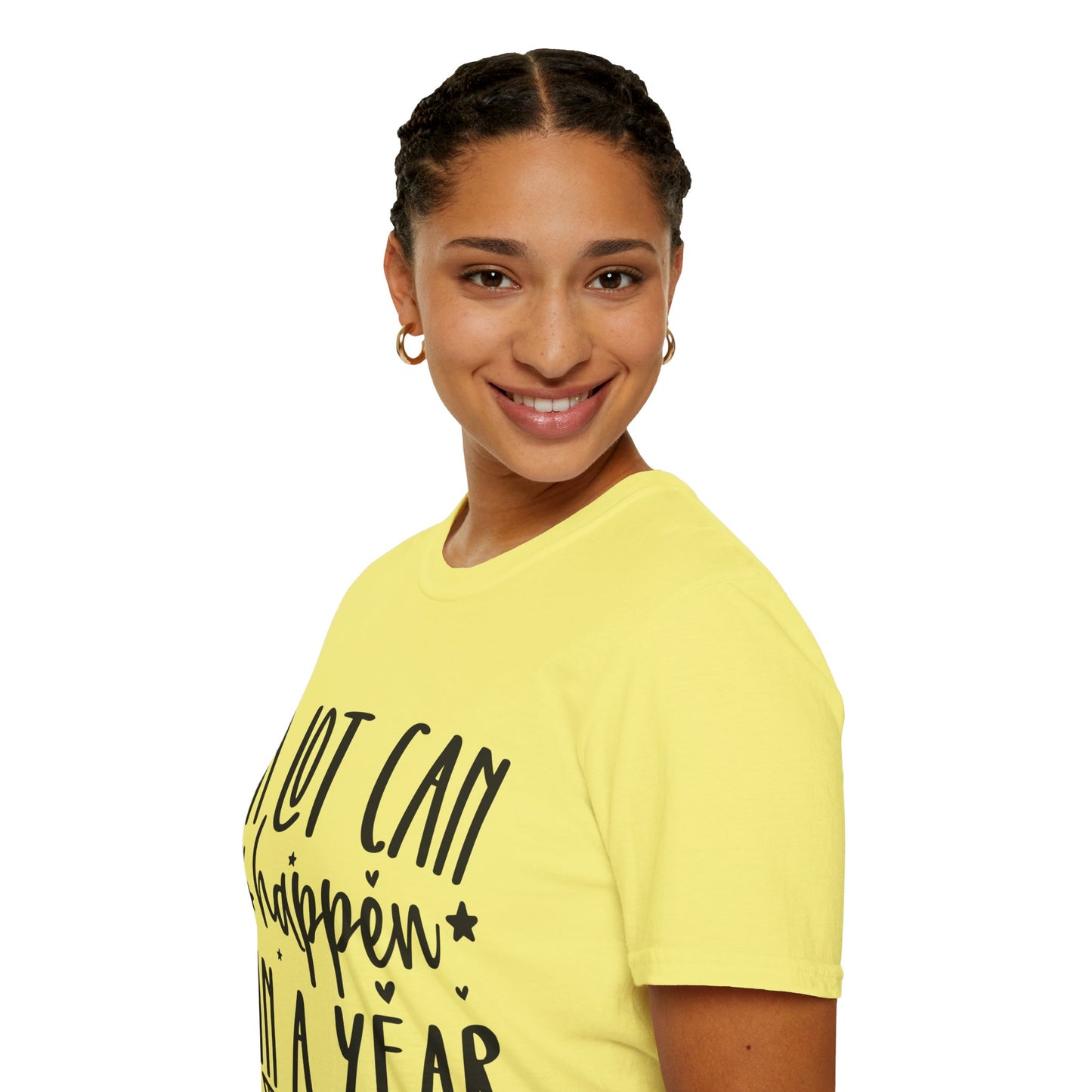 A Lot Can Happen Unisex Softstyle T-Shirt