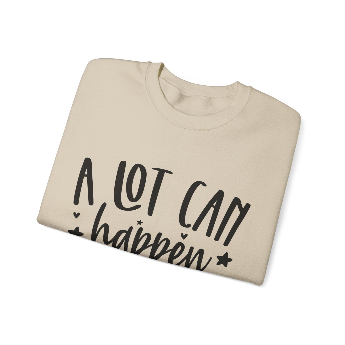 A Lot Can Happen Unisex Heavy Blend™ Crewneck Sweatshirt