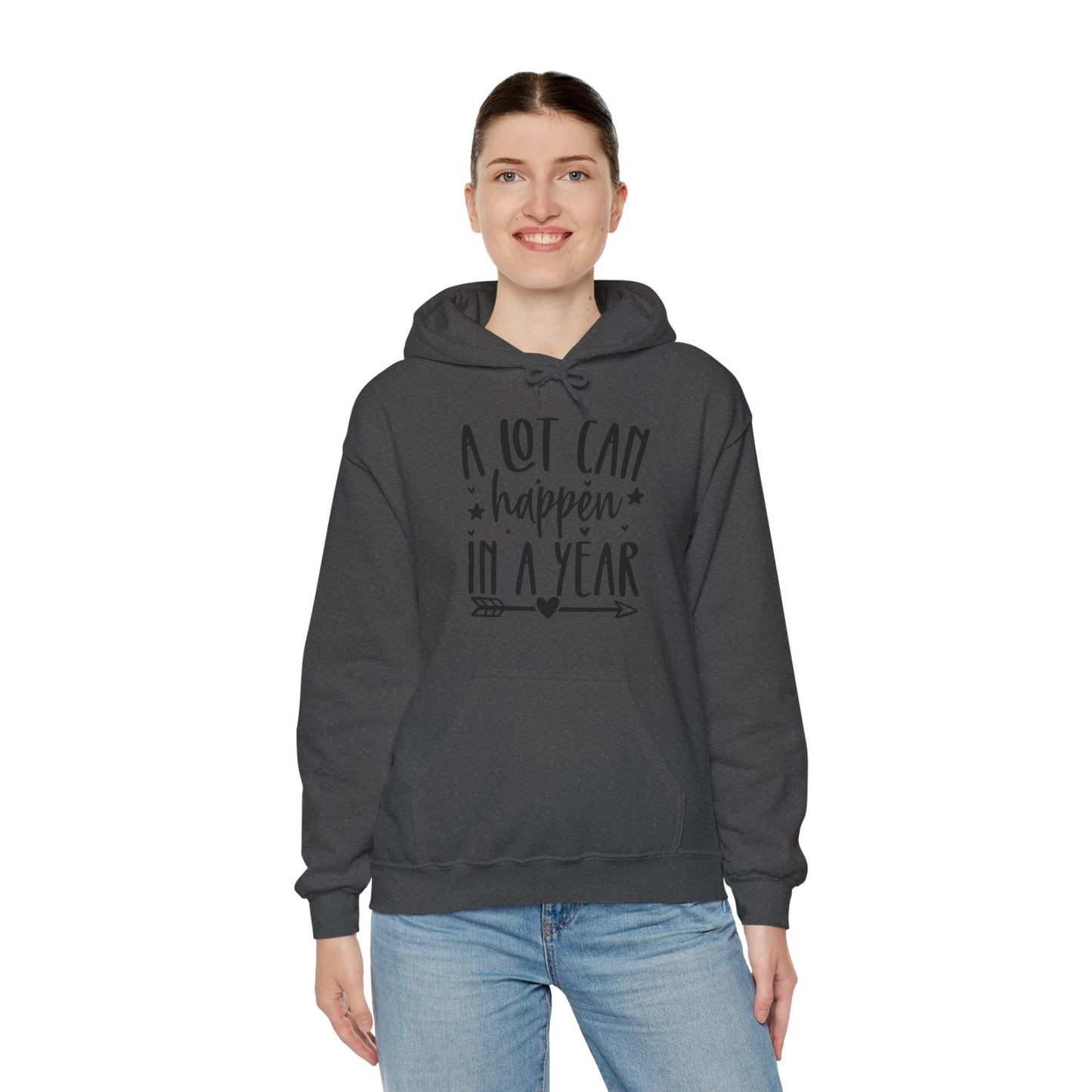 A Lot Can Happen Unisex Heavy Blend™ Hooded Sweatshirt