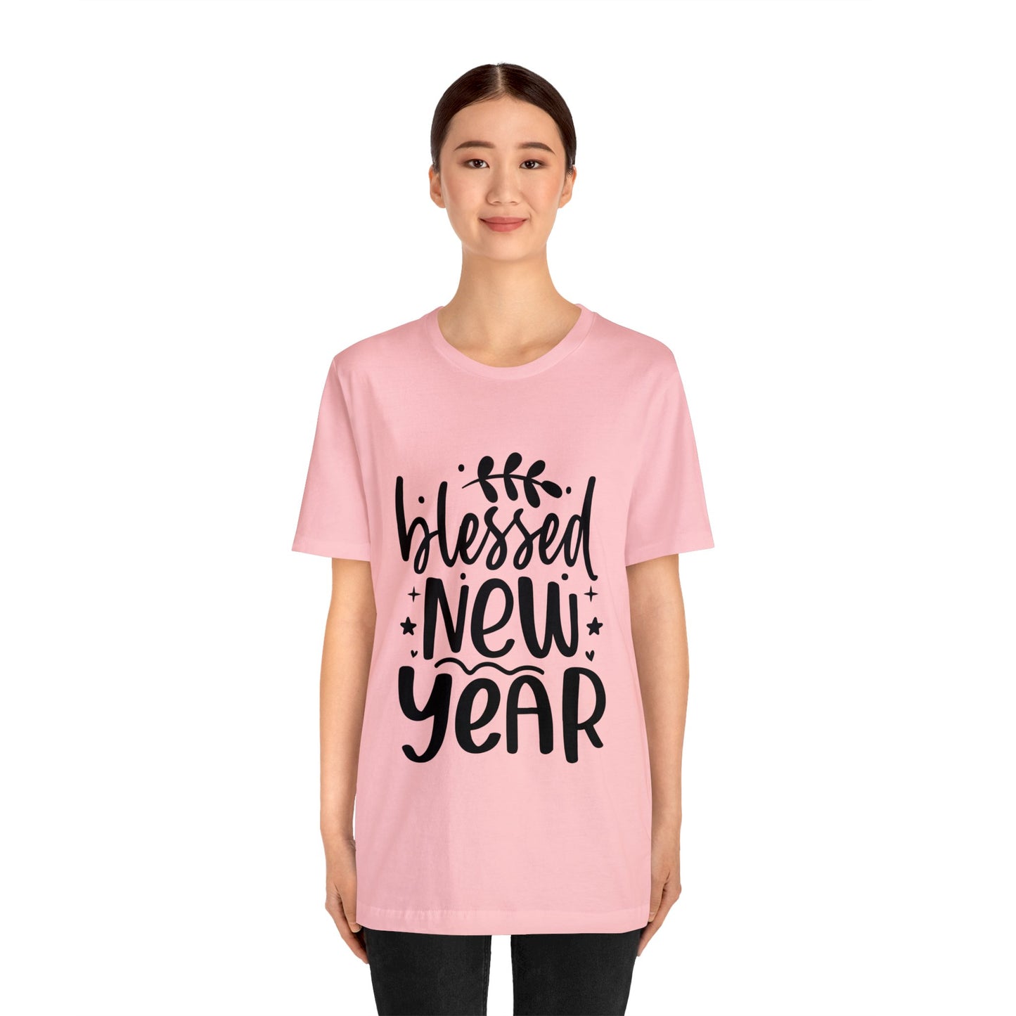 Blessed New Year Unisex Jersey Short Sleeve Tee