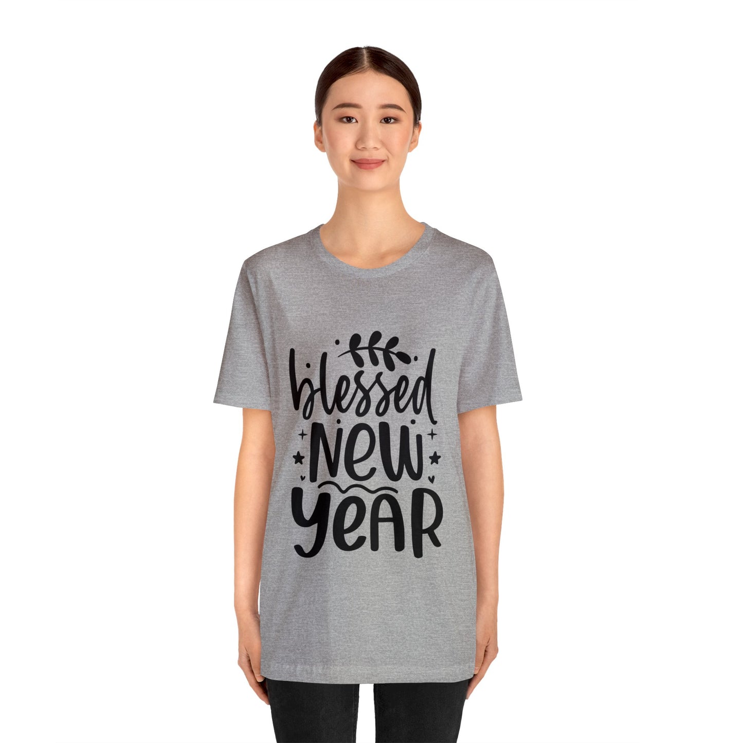 Blessed New Year Unisex Jersey Short Sleeve Tee
