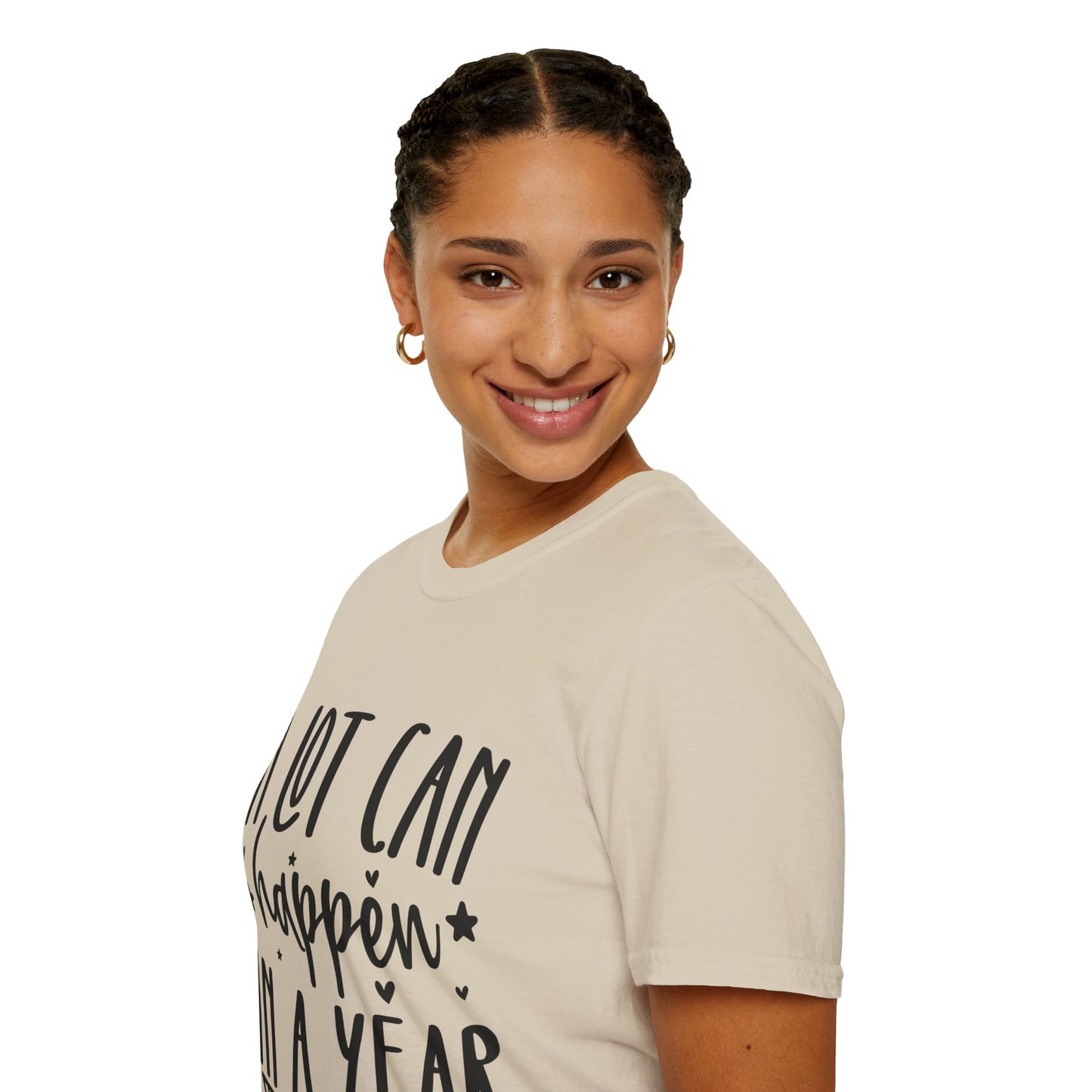 A Lot Can Happen Unisex Softstyle T-Shirt