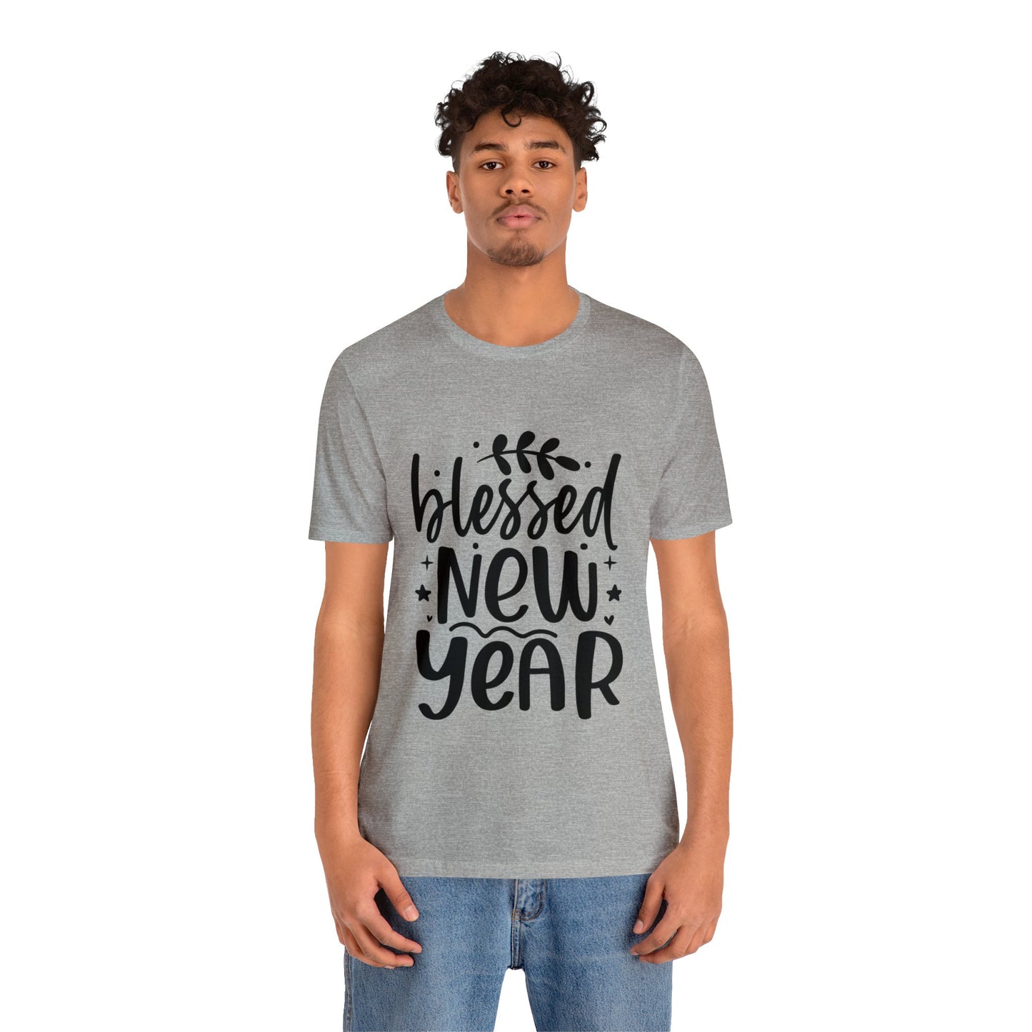 Blessed New Year Unisex Jersey Short Sleeve Tee