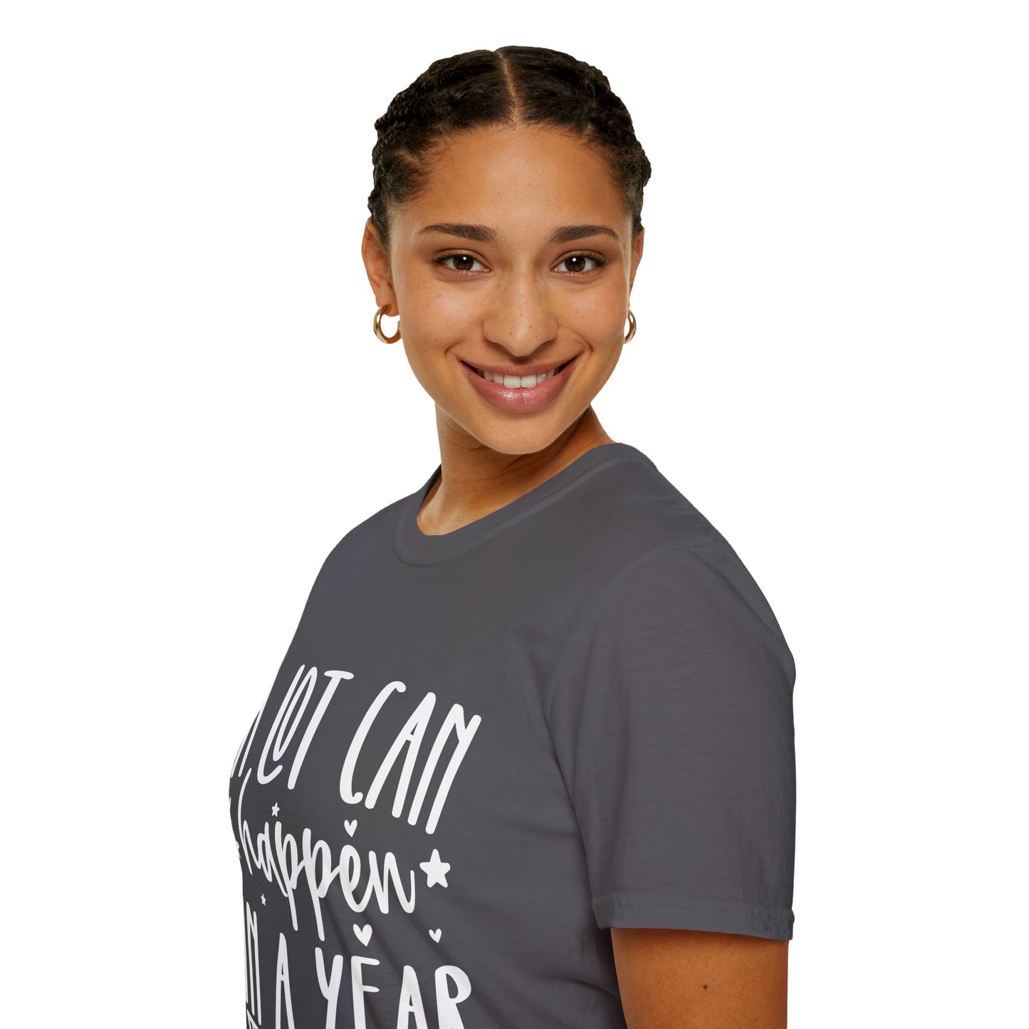 A Lot Can Happen Unisex Softstyle T-Shirt